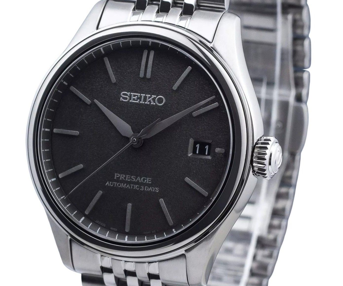 Seiko Presage Classic Sensaicha Stainless Steel Green Dial Automatic SPB465J1 100M Men's Watch - Prestige Stones