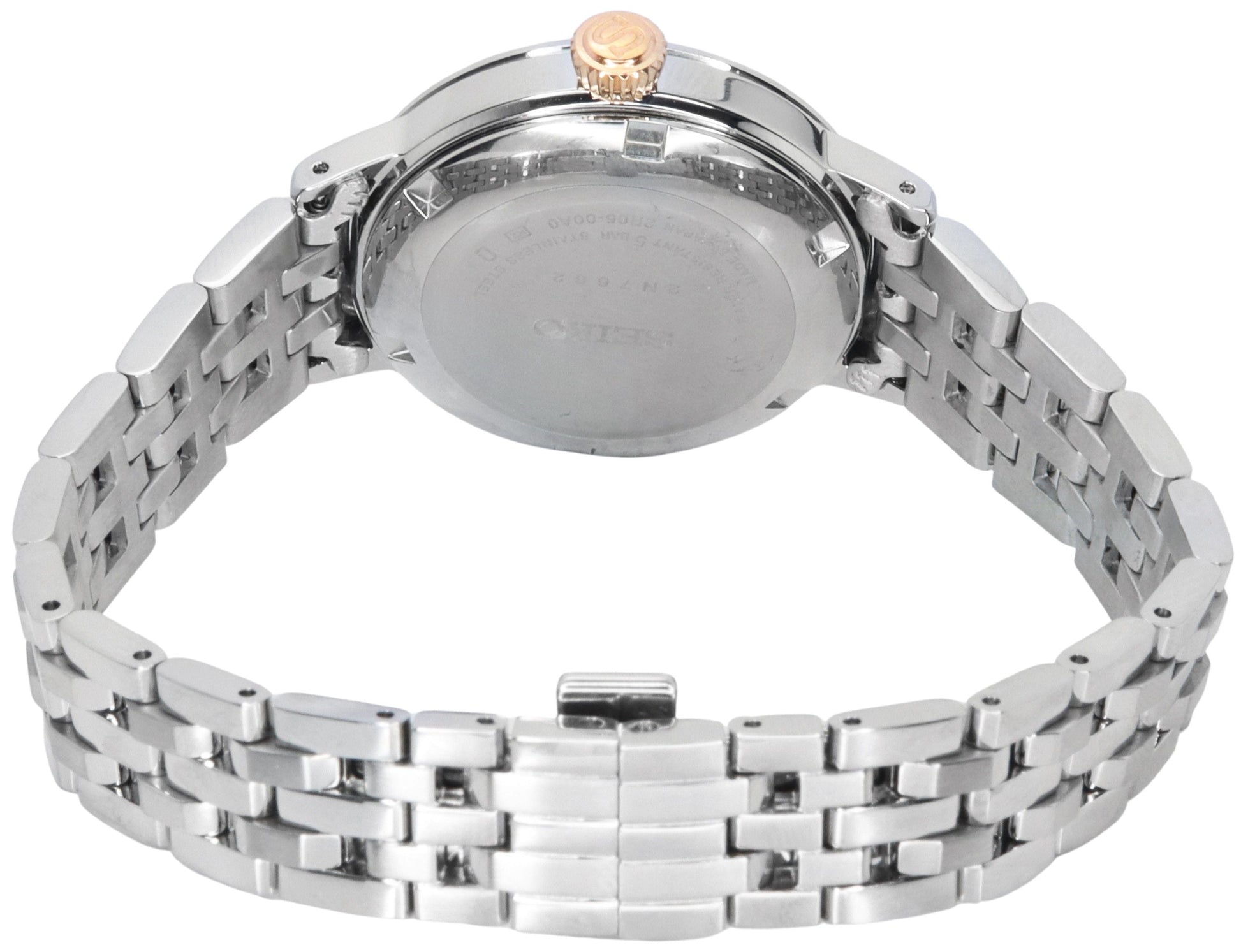 Seiko Presage Cocktail Time Clover Club Diamond Accents White Dial Automatic SRE009J1 Women's Watch - Prestige Stones