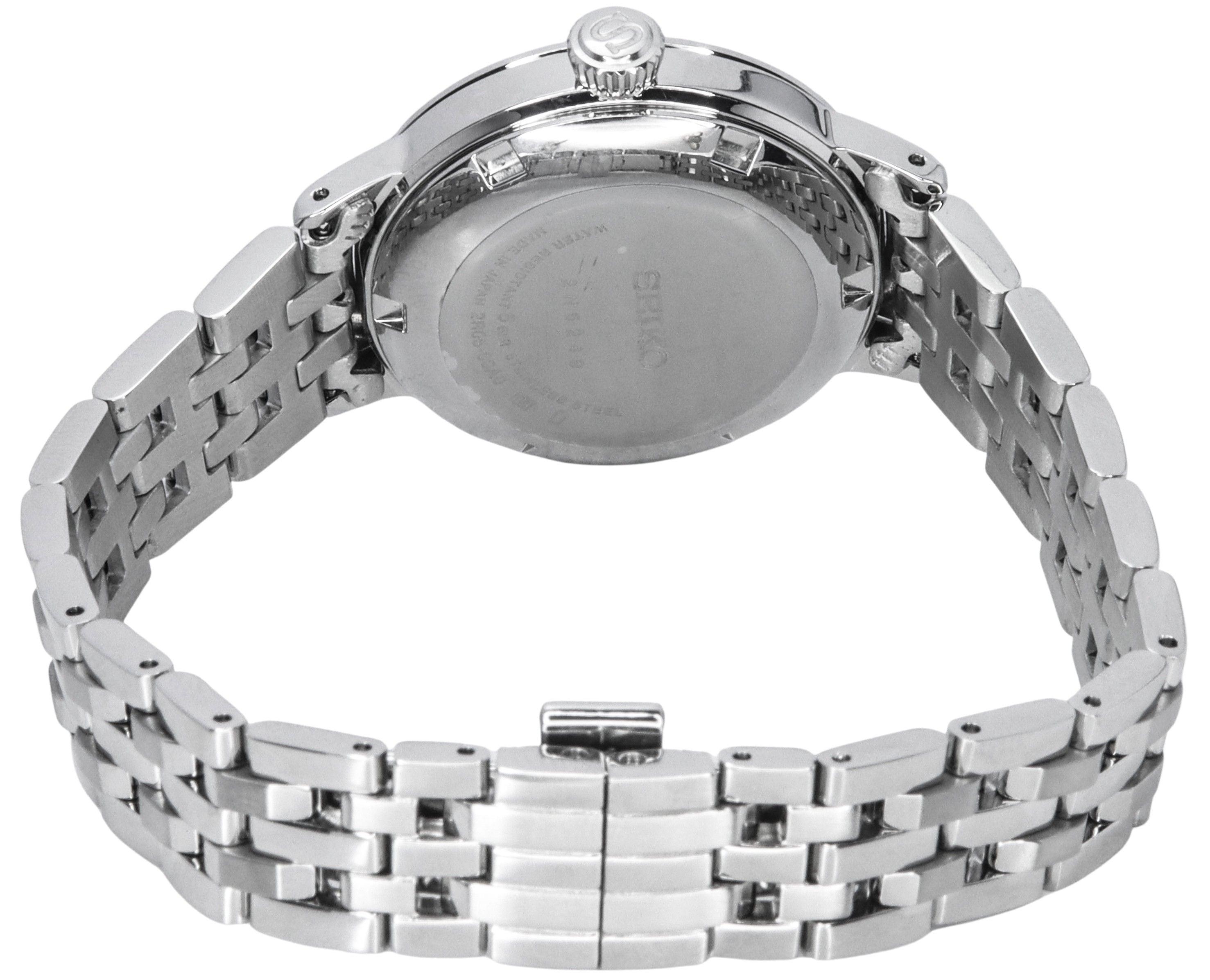 Seiko Presage Cocktail Time Skydiving Diamond Accents Blue Dial Automatic SRE007J1 Women's Watch - Prestige Stones