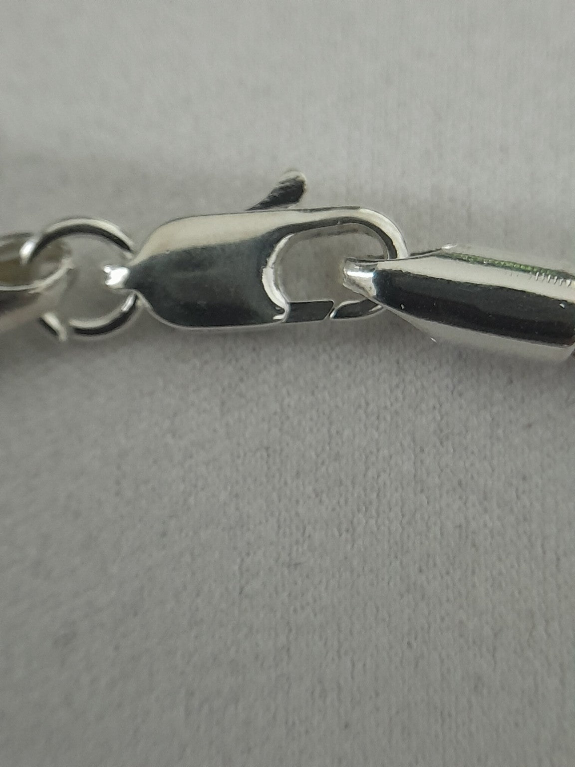 Silver - Plated Snake Chain Bracelet with Filigree Floral Charm - Prestige Stones