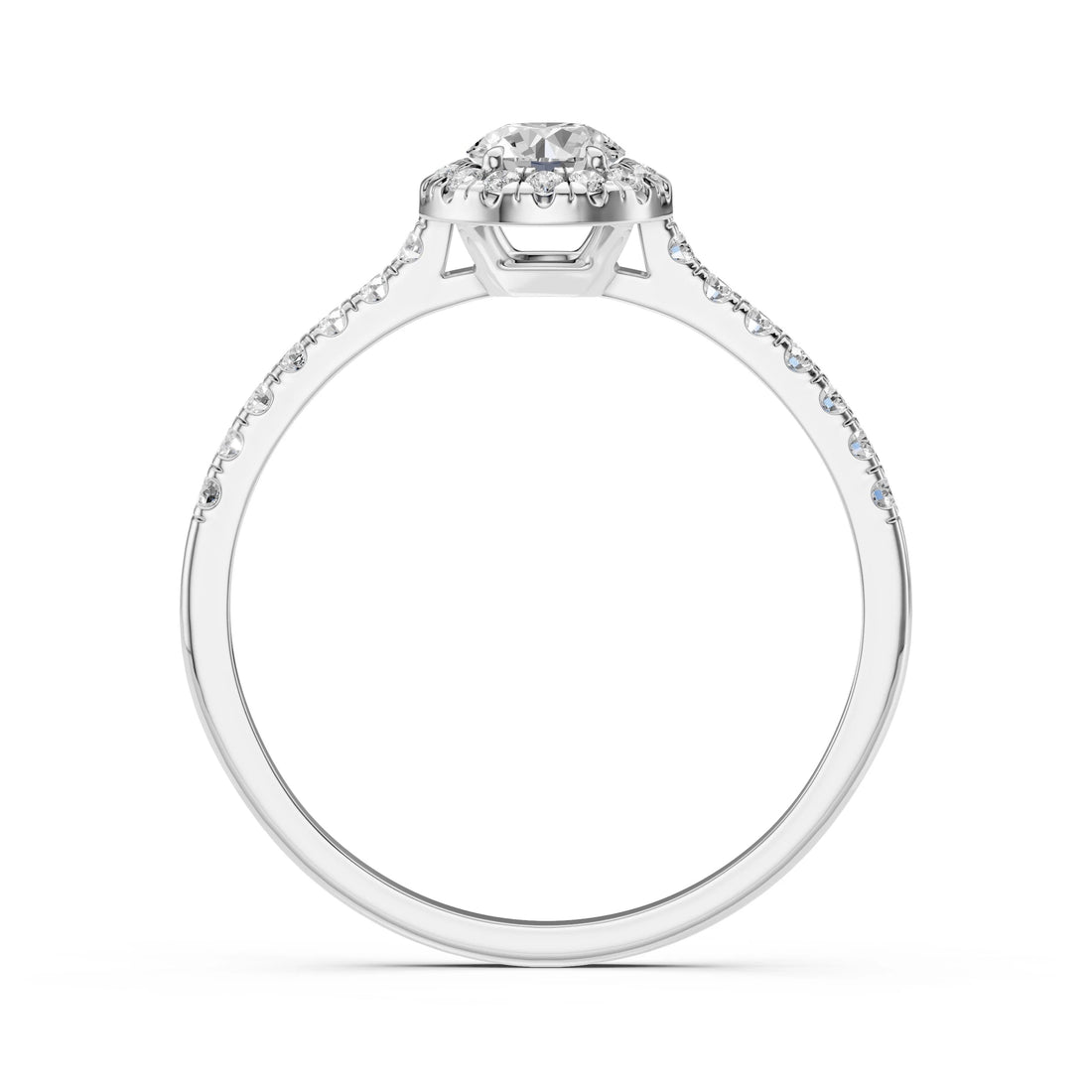 Solitaire Eternity Ring (Round), 0.35 ct — 101-10095(4.5) - Prestige Stones