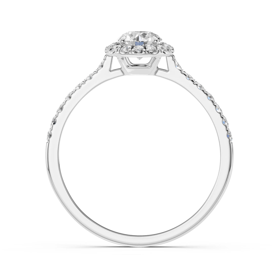 Solitaire Eternity Ring (Round), 0.5 ct — 101-10095(5.1) - Prestige Stones