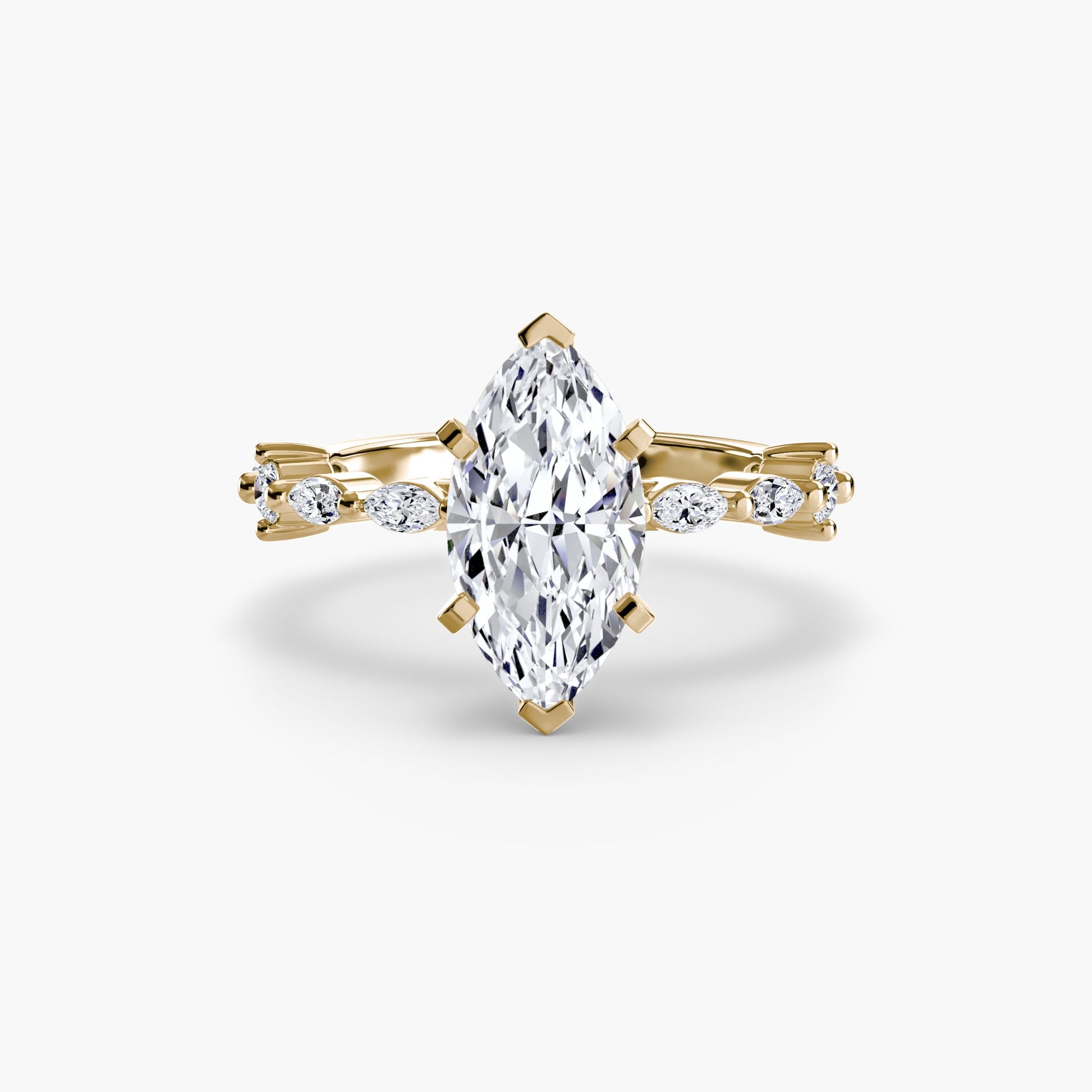 Solitaire with Eternity Pavé - Prestige Stones
