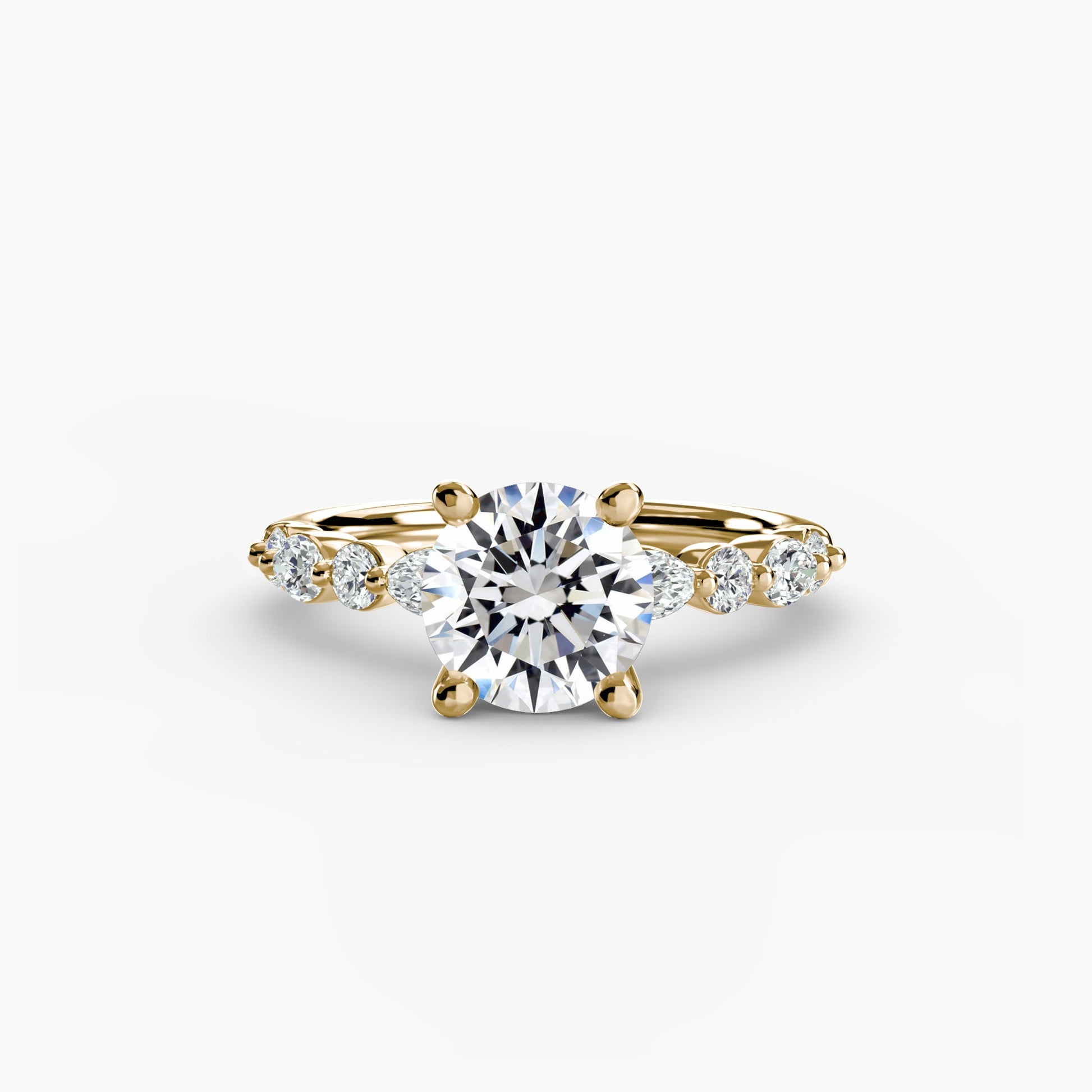 Solitaire with Eternity Pavé 2 - Prestige Stones