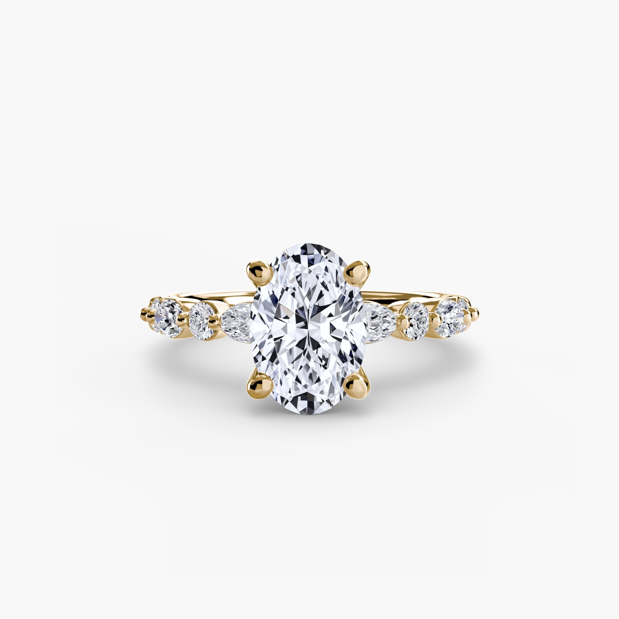 Solitaire with Eternity Pavé 2 - Prestige Stones