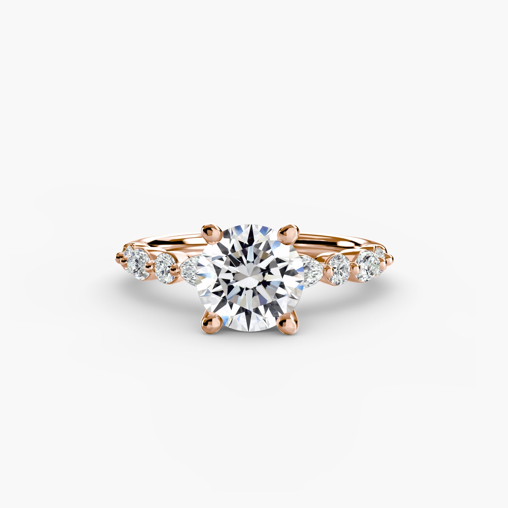 Solitaire with Eternity Pavé 2 - Prestige Stones