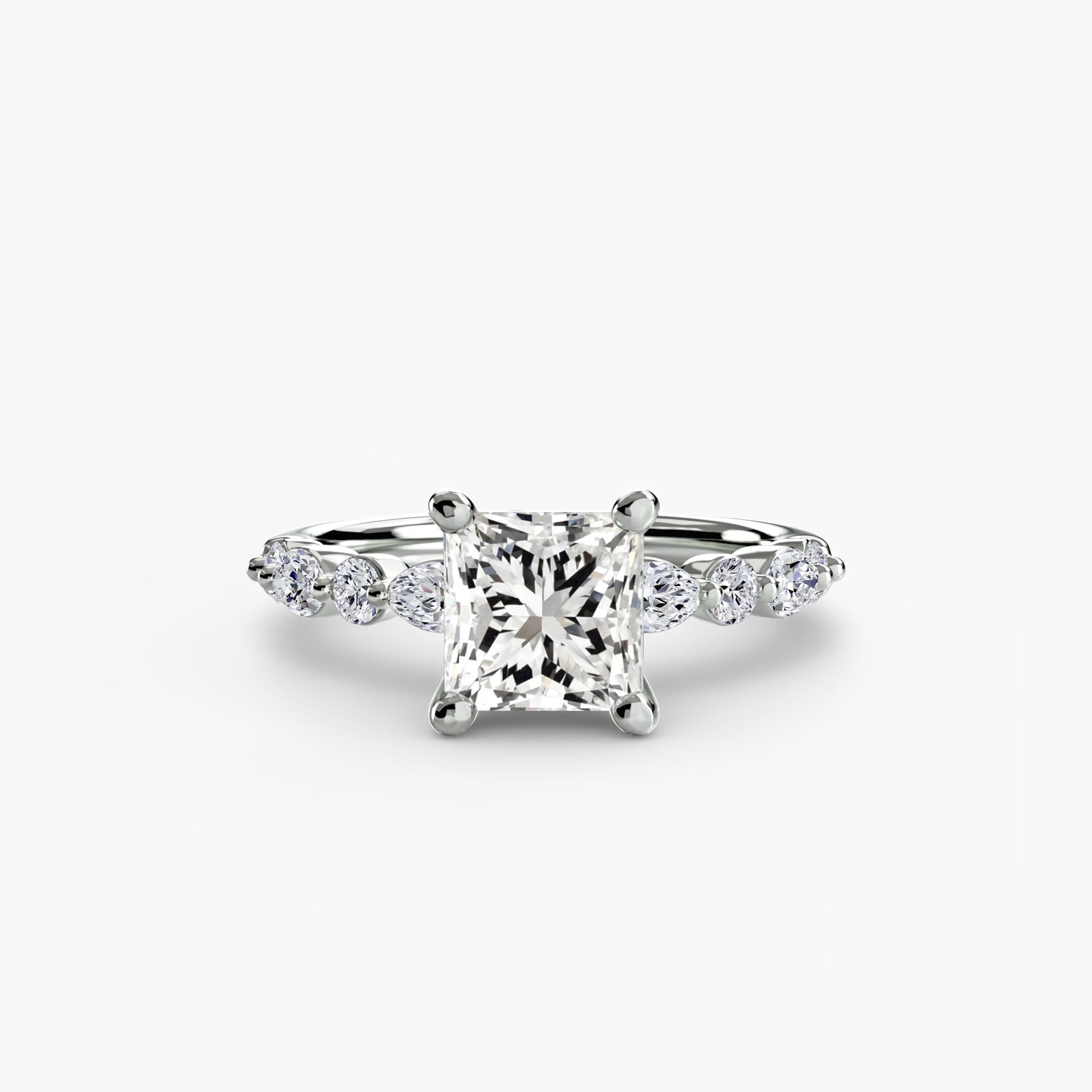 Solitaire with Eternity Pavé 2 - Prestige Stones