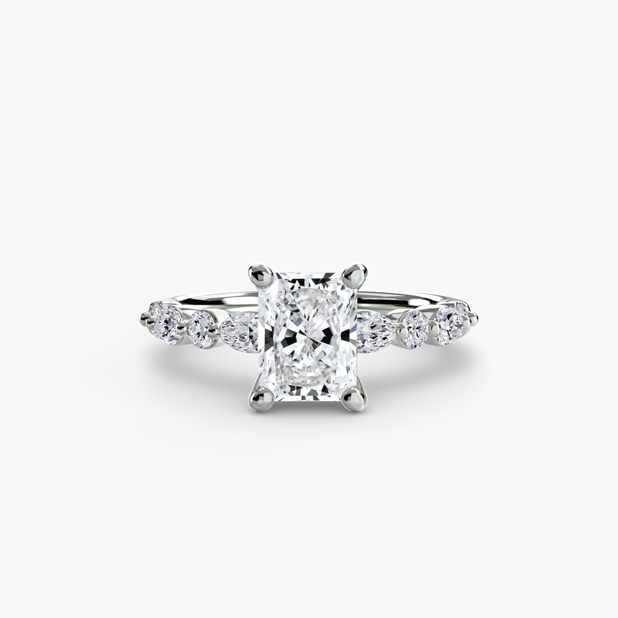 Solitaire with Eternity Pavé 2 - Prestige Stones