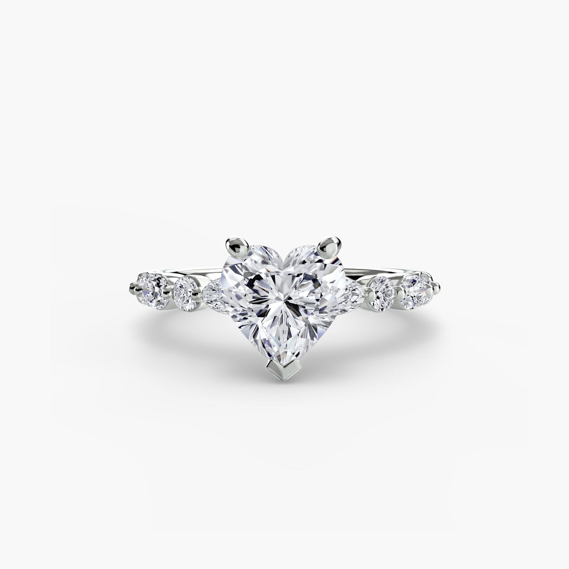 Solitaire with Eternity Pavé 2 - Prestige Stones