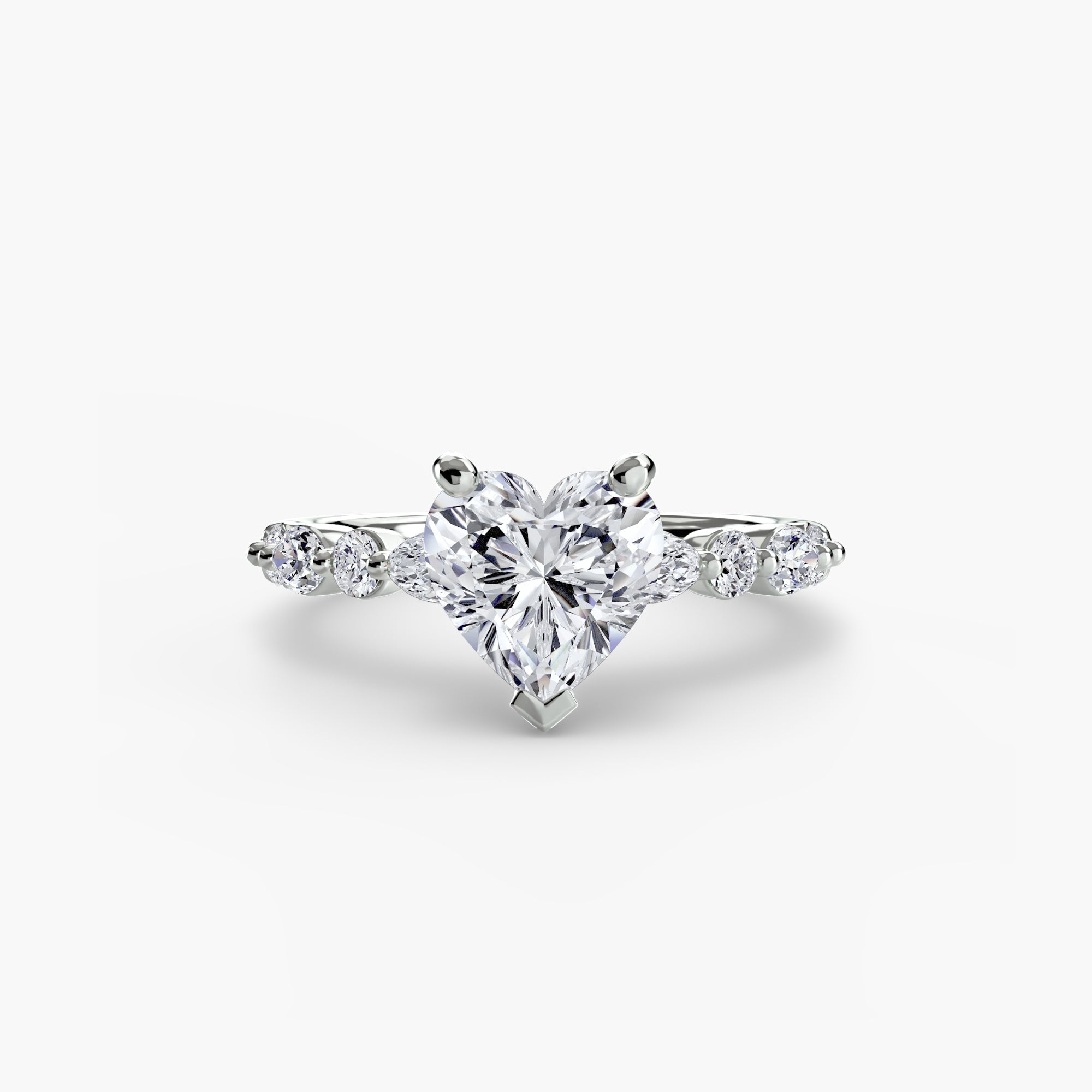 Solitaire with Eternity Pavé 2 - Prestige Stones