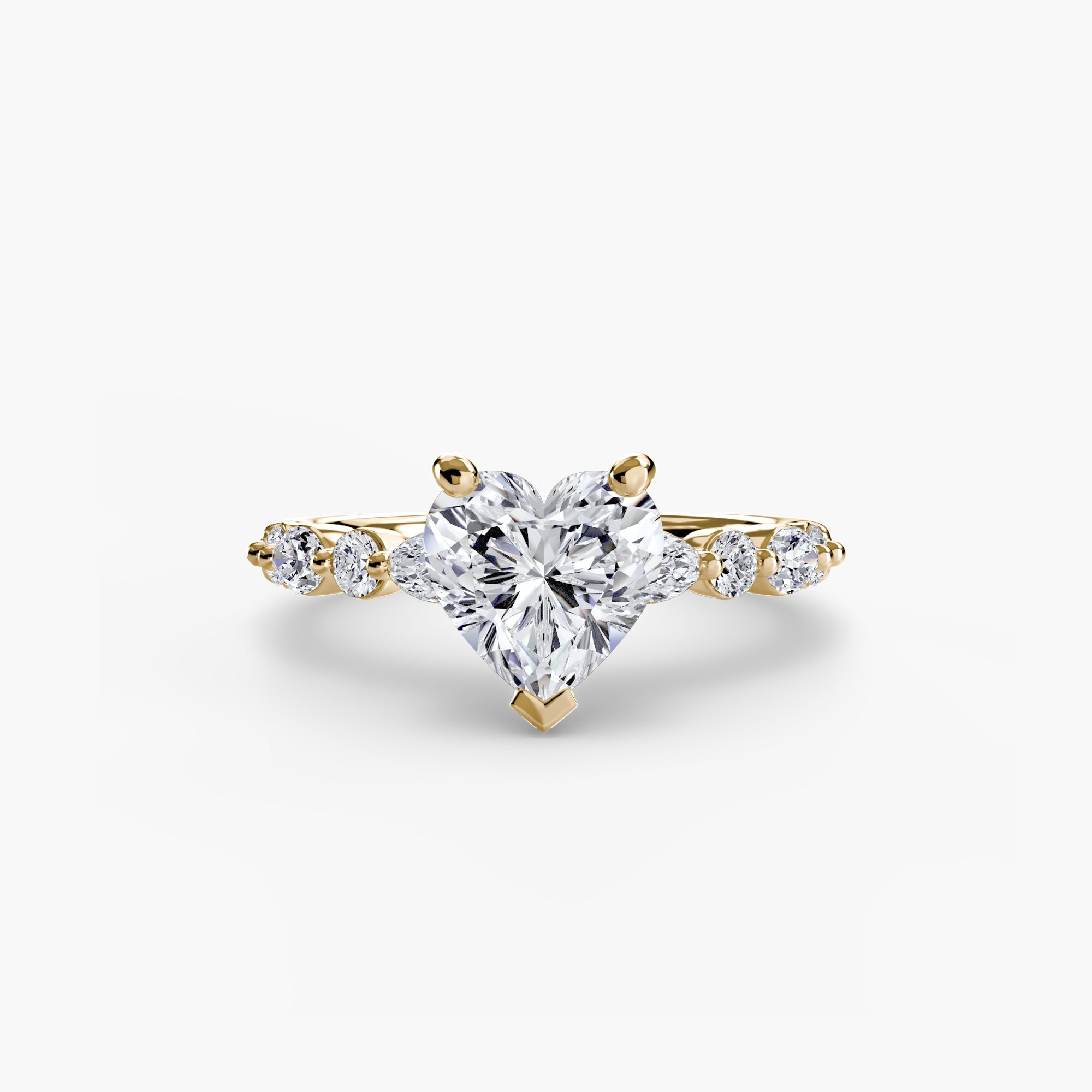 Solitaire with Eternity Pavé 2 - Prestige Stones