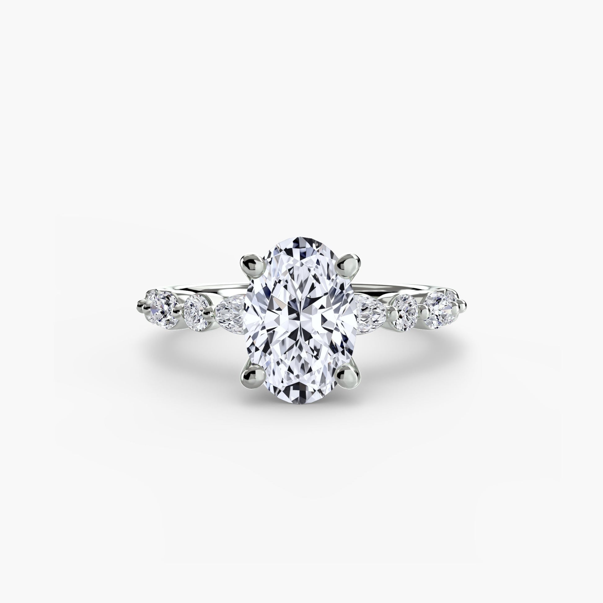 Solitaire with Eternity Pavé 2 - Prestige Stones