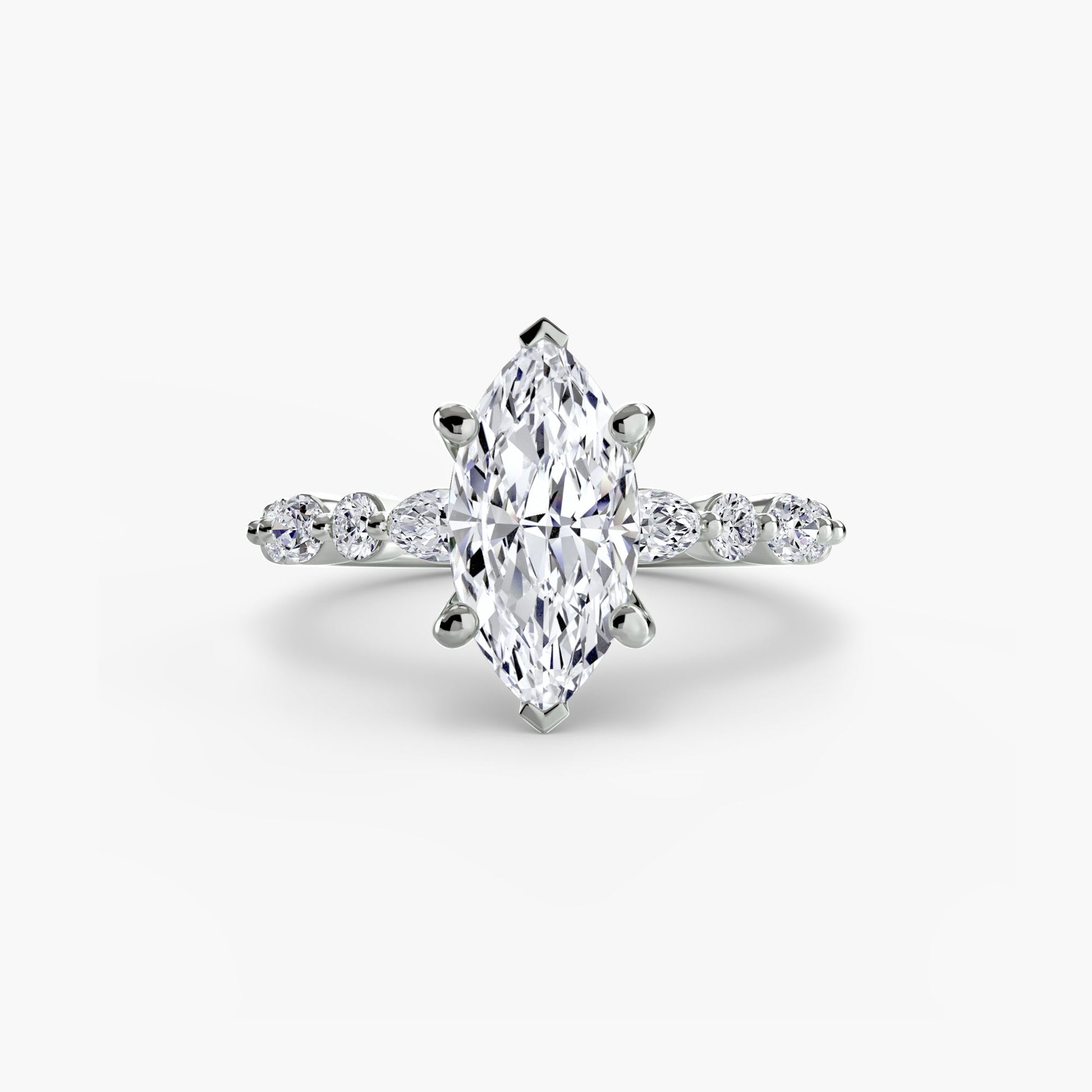 Solitaire with Eternity Pavé 2 - Prestige Stones