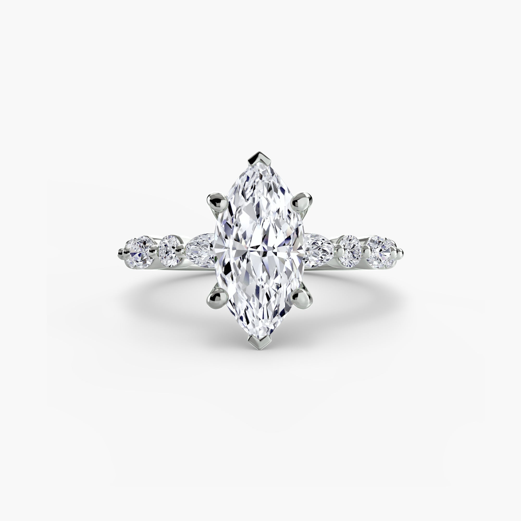 Solitaire with Eternity Pavé 2 - Prestige Stones