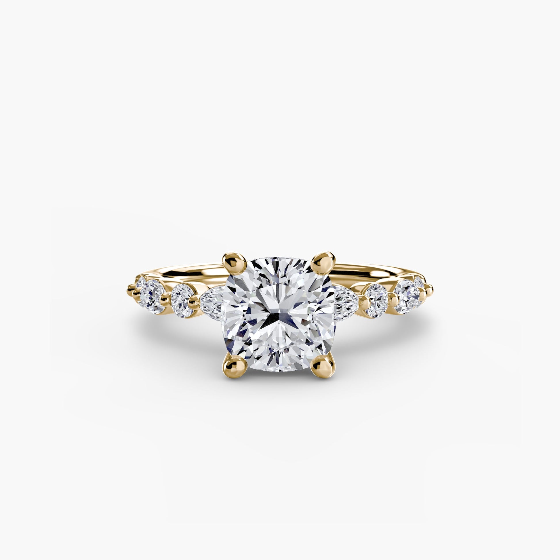Solitaire with Eternity Pavé 2 - Prestige Stones