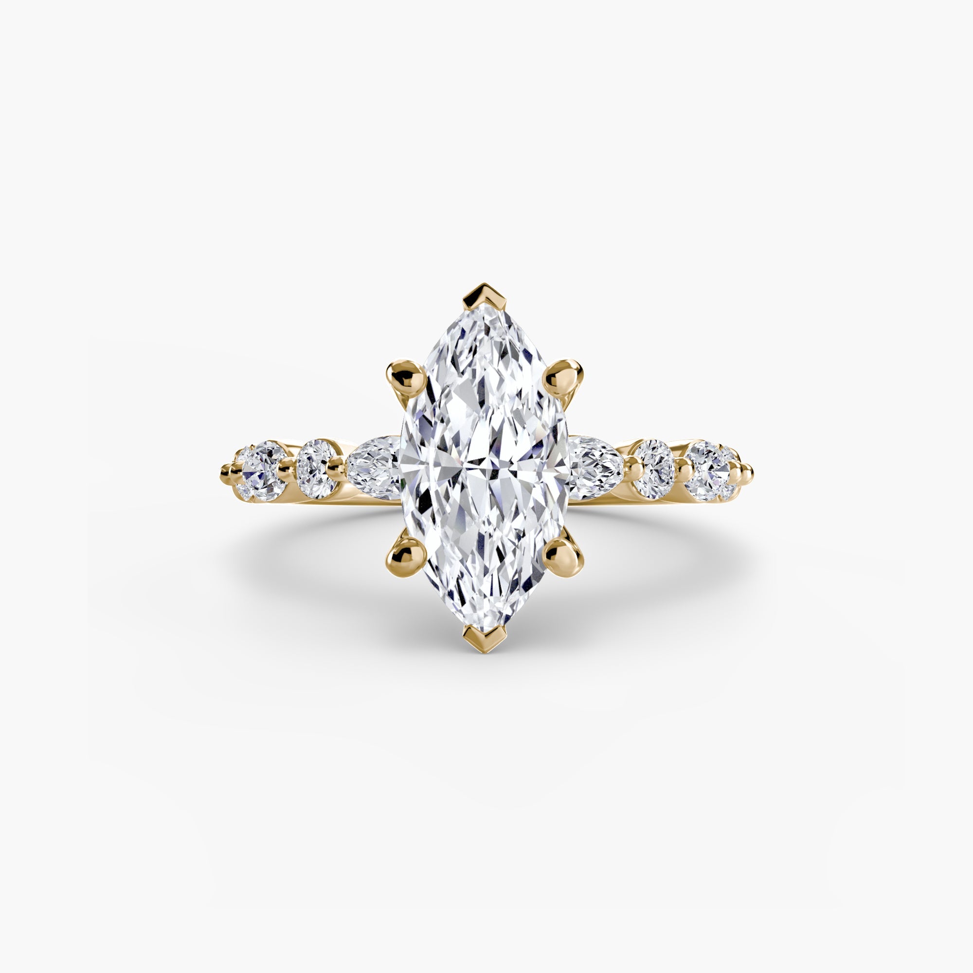 Solitaire with Eternity Pavé 2 - Prestige Stones