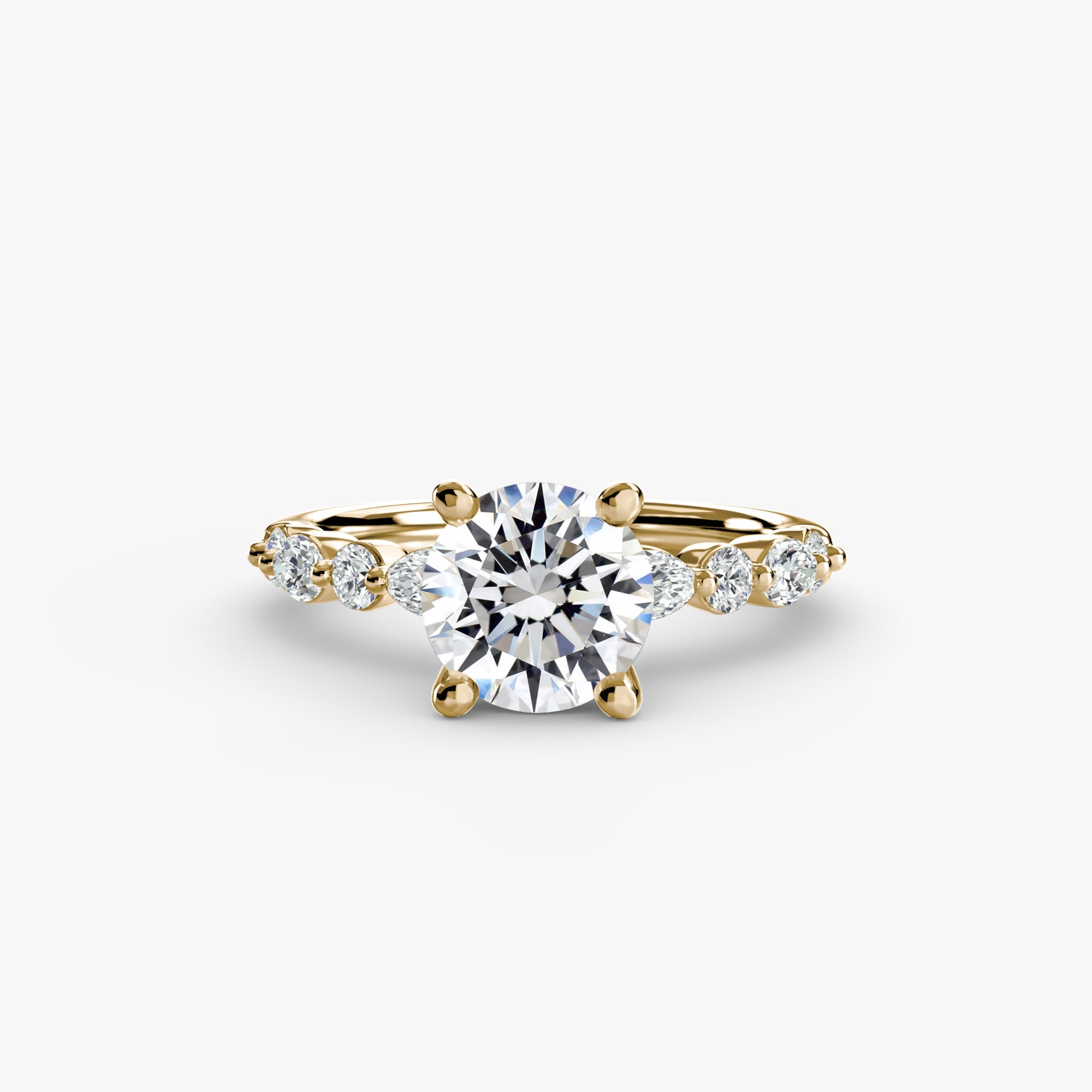 Solitaire with Eternity Pavé 2 - Prestige Stones