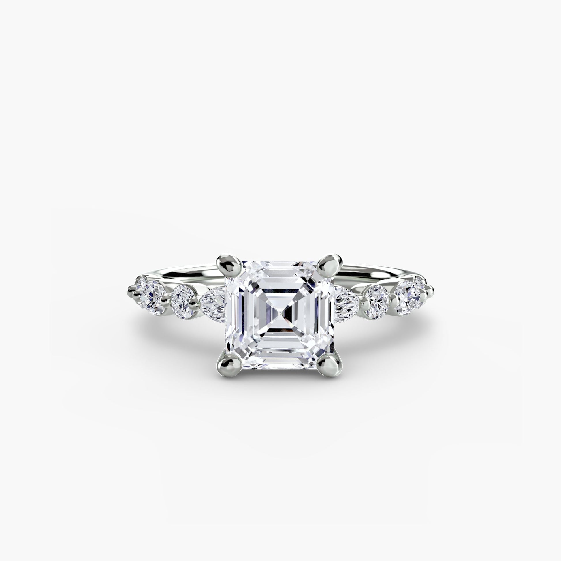 Solitaire with Eternity Pavé 2 - Prestige Stones