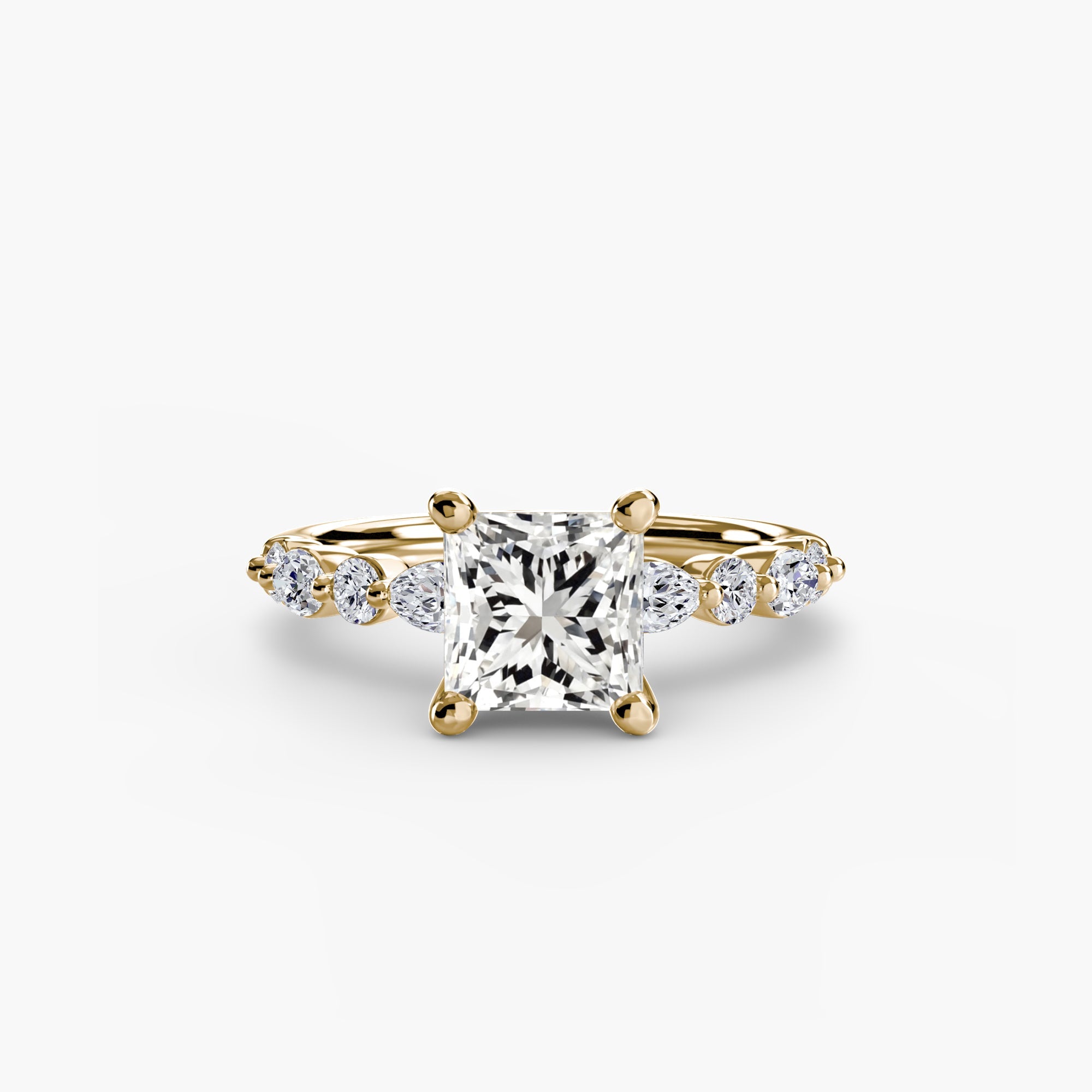 Solitaire with Eternity Pavé 2 - Prestige Stones