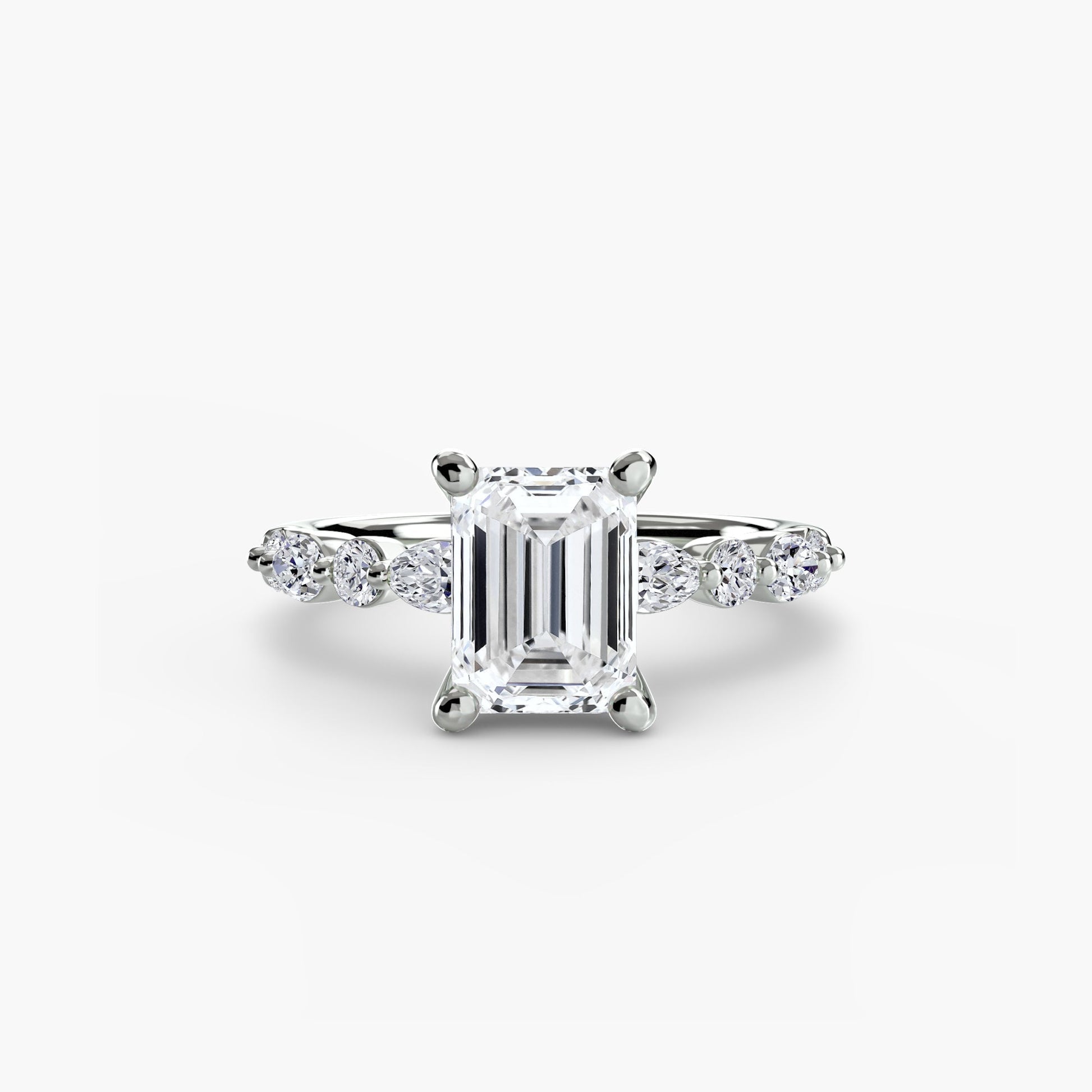 Solitaire with Eternity Pavé 2 - Prestige Stones