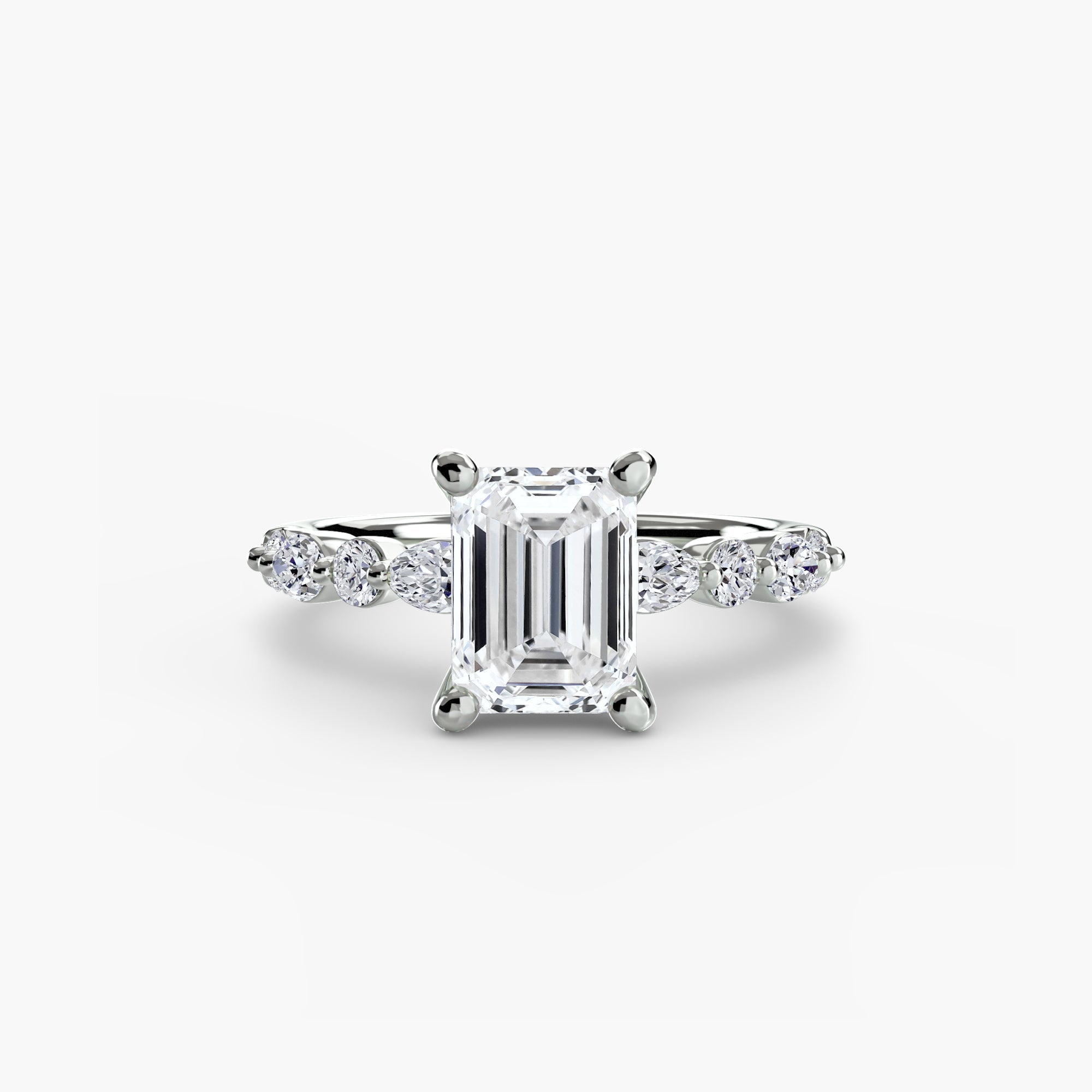 Solitaire with Eternity Pavé 2 - Prestige Stones