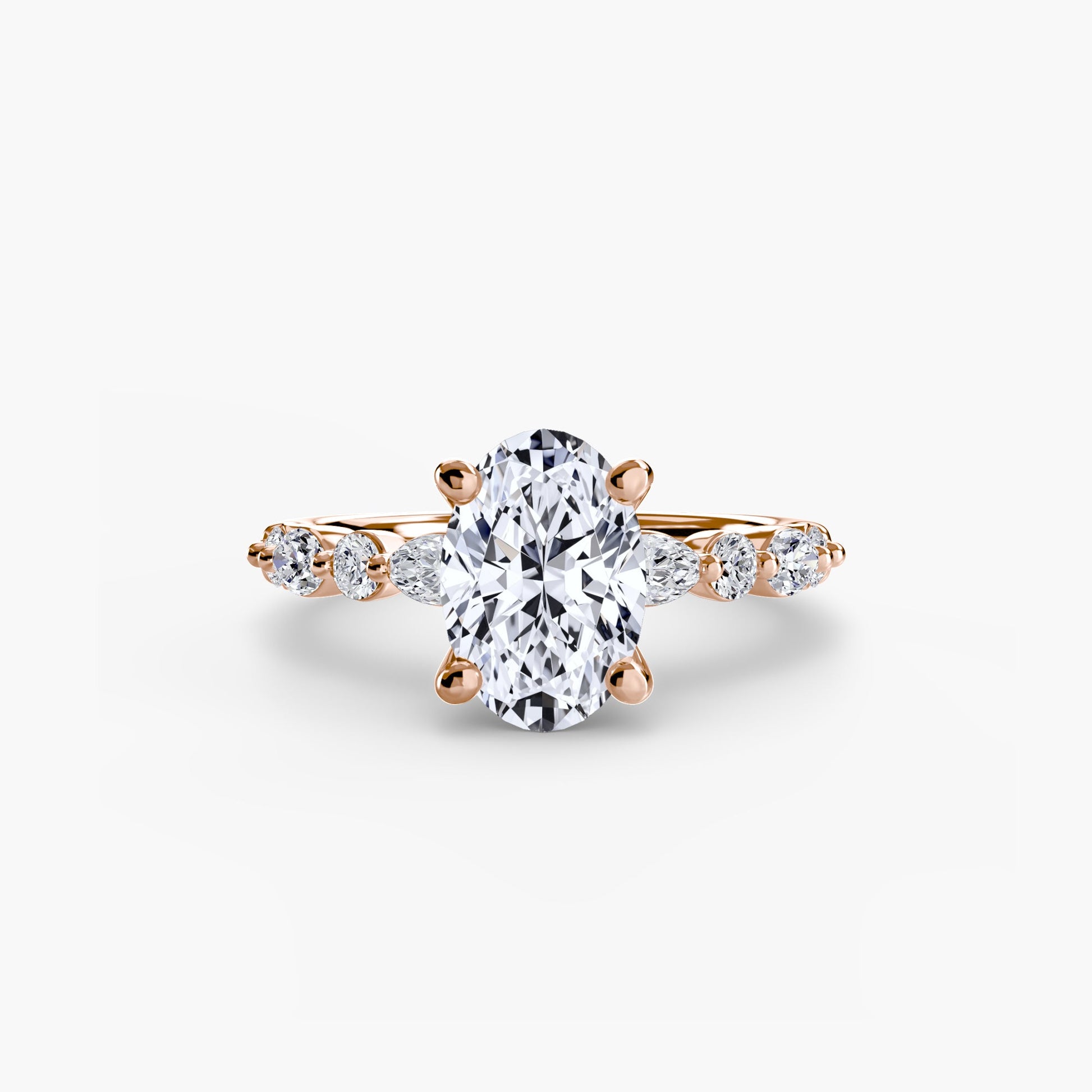 Solitaire with Eternity Pavé 2 - Prestige Stones