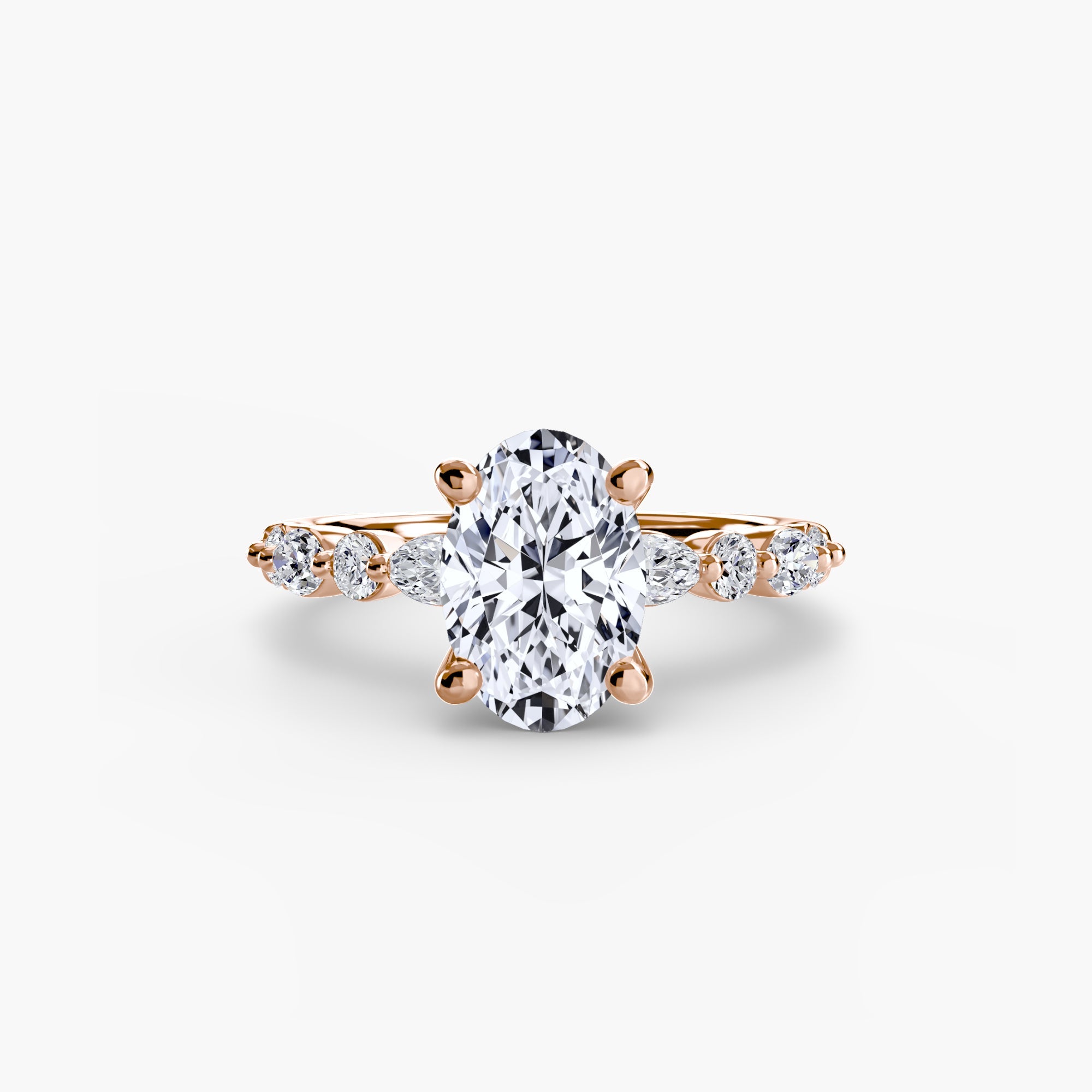 Solitaire with Eternity Pavé 2 - Prestige Stones