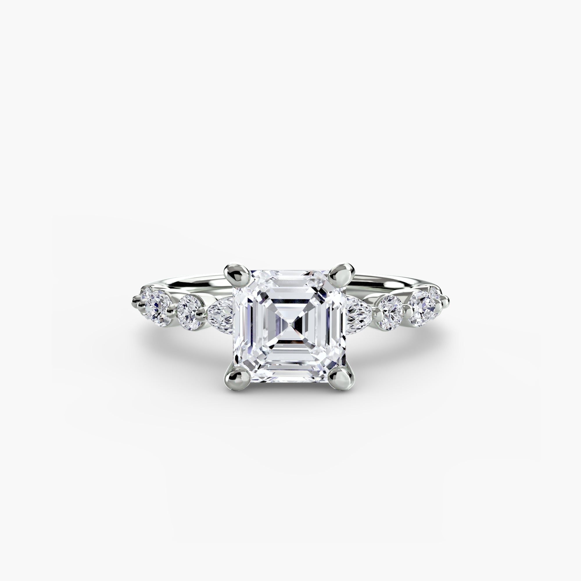 Solitaire with Eternity Pavé 2 - Prestige Stones
