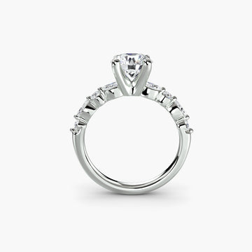 Solitaire with Eternity Pavé 2 - Prestige Stones