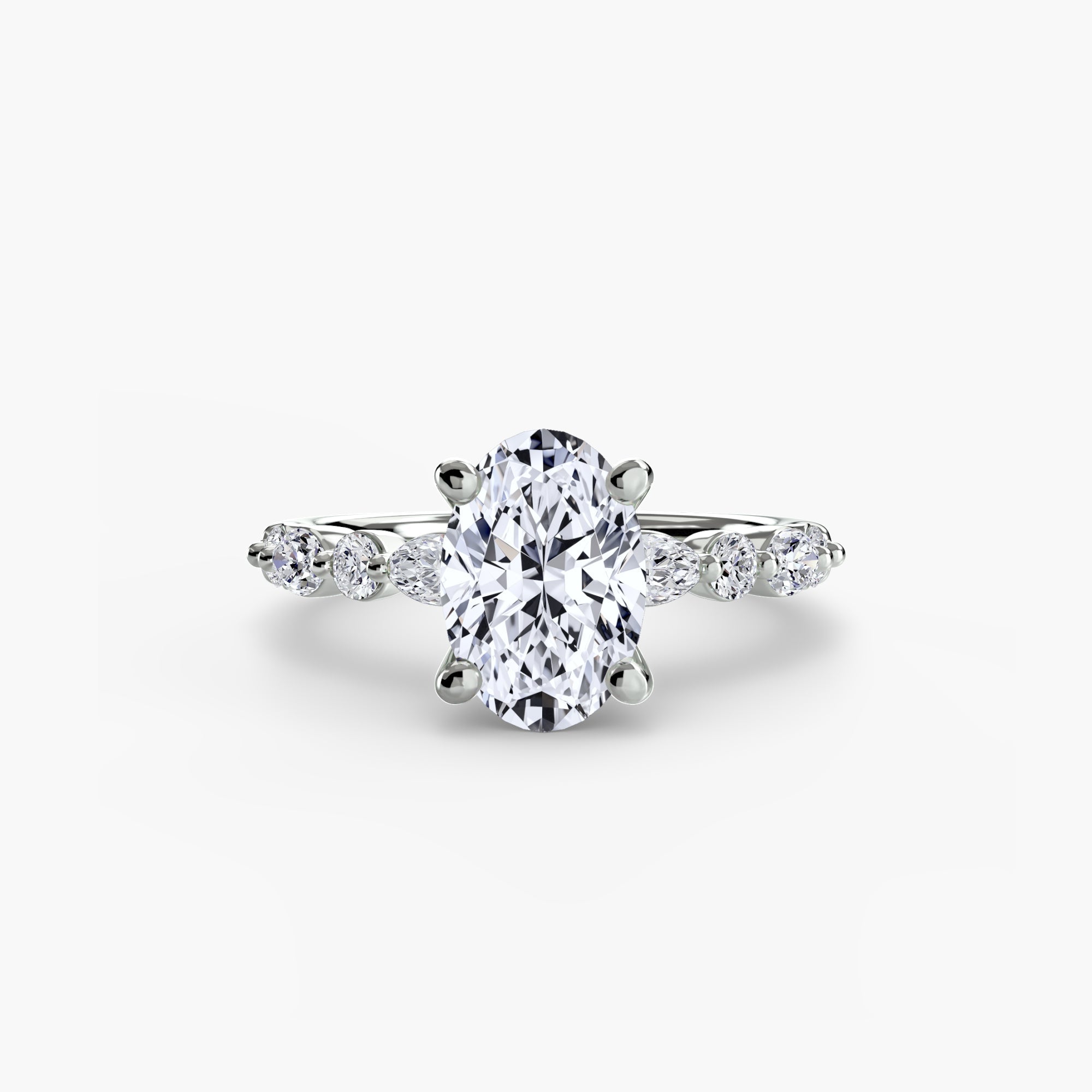 Solitaire with Eternity Pavé 2 - Prestige Stones
