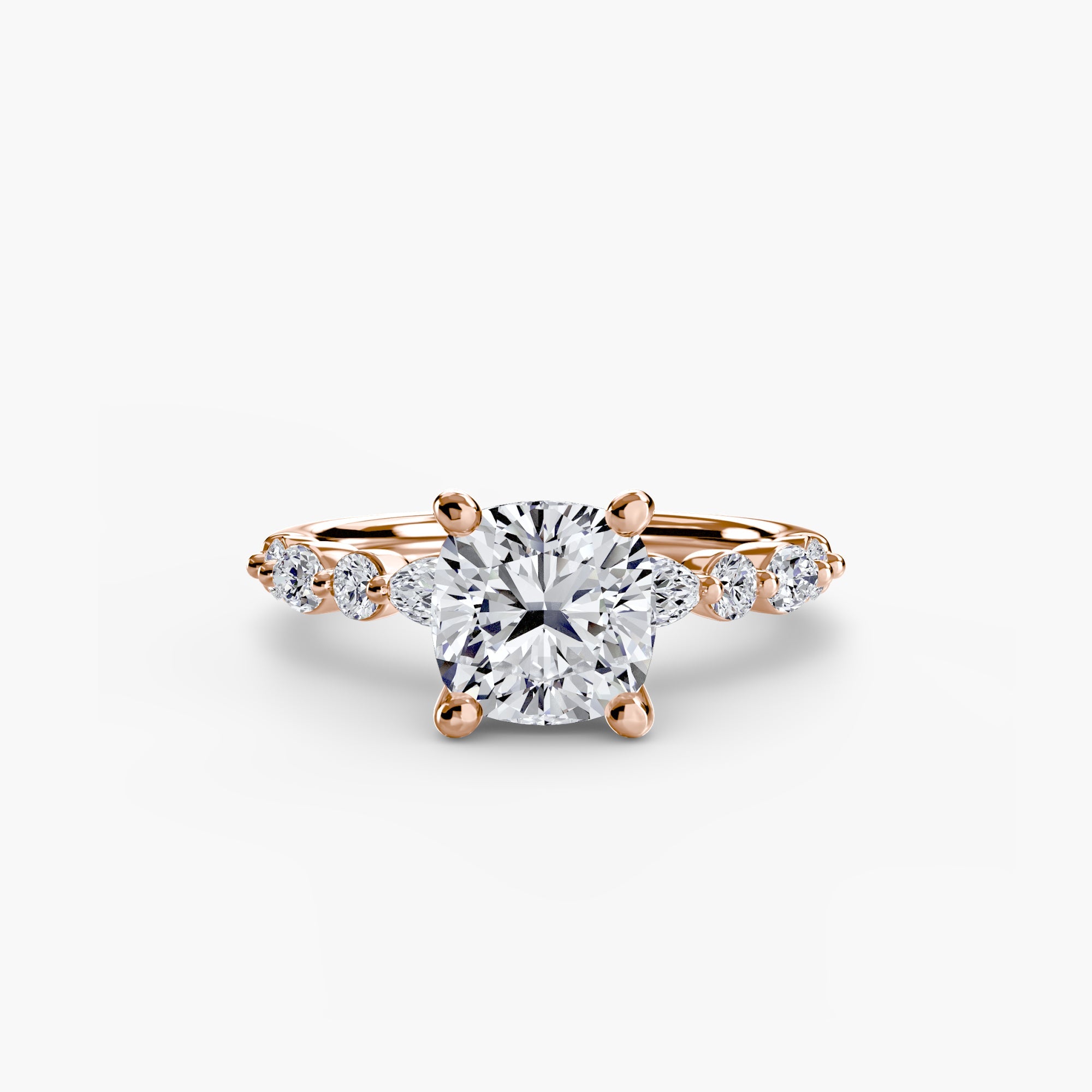 Solitaire with Eternity Pavé 2 - Prestige Stones