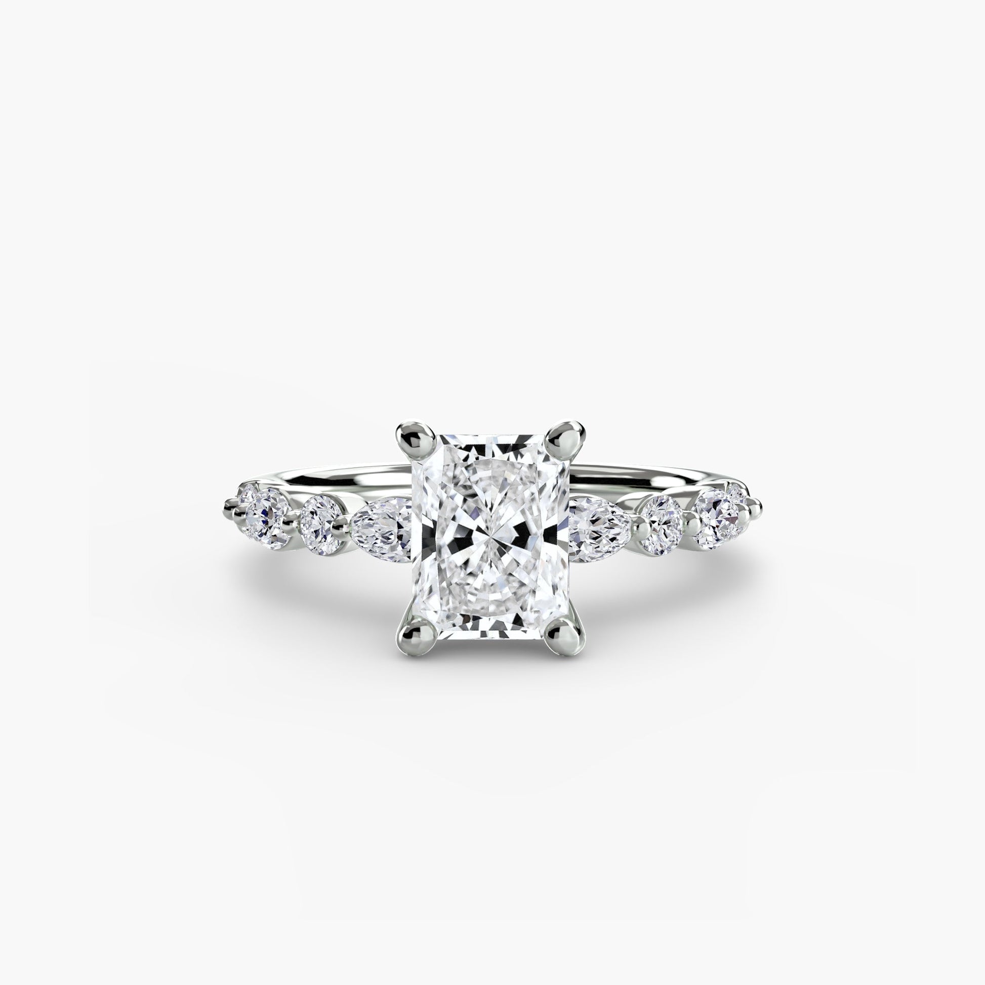 Solitaire with Eternity Pavé 2 - Prestige Stones
