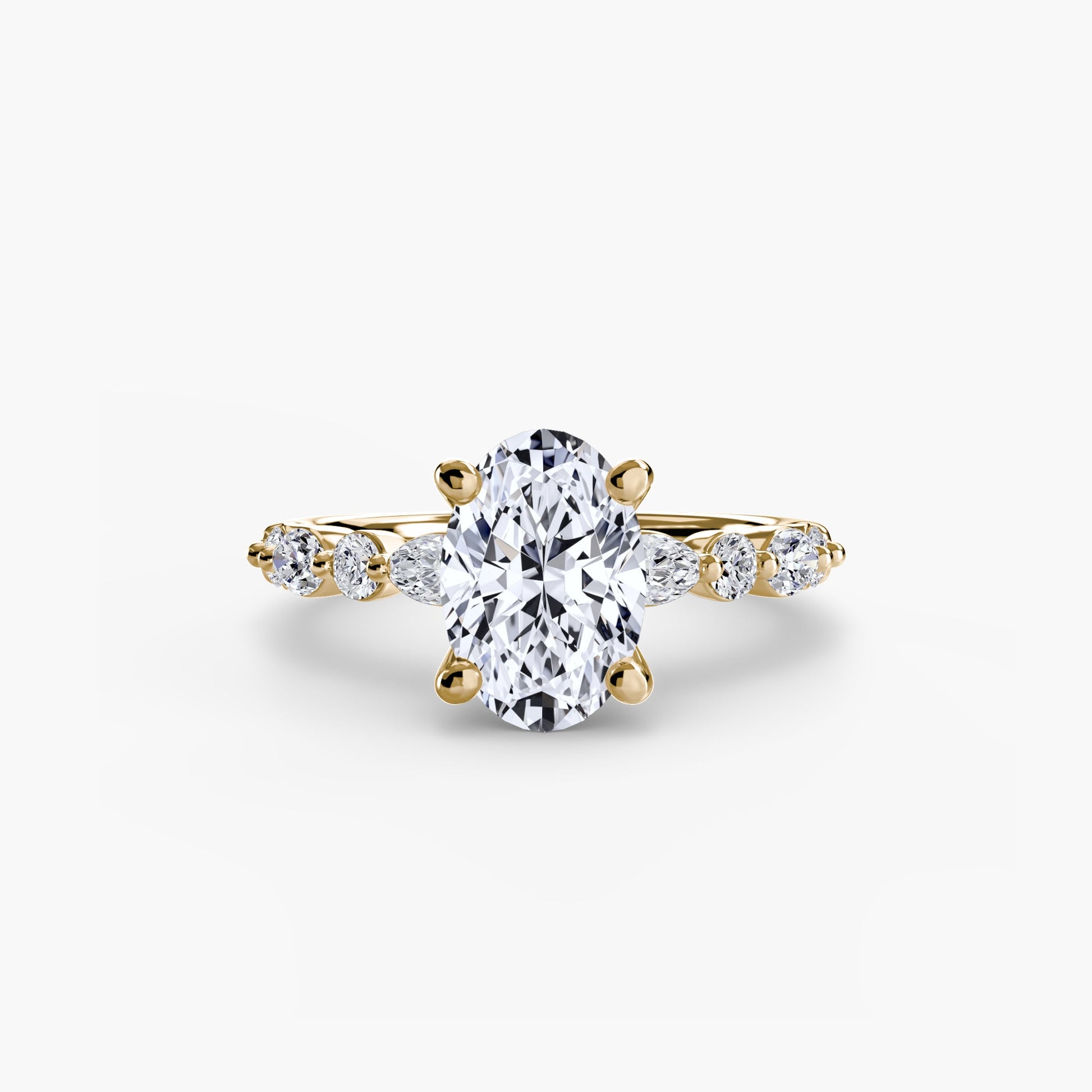Solitaire with Eternity Pavé 2 - Prestige Stones