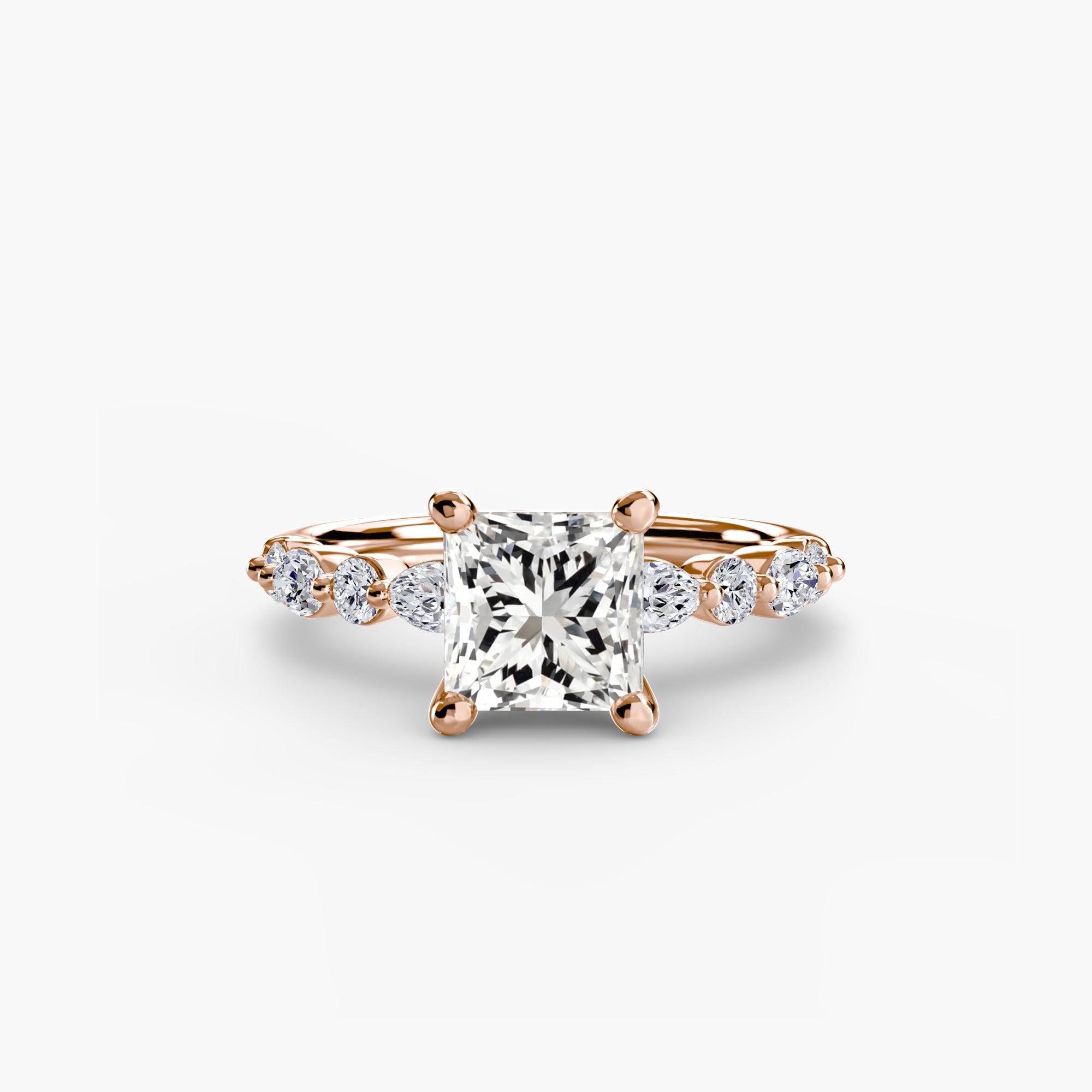 Solitaire with Eternity Pavé 2 - Prestige Stones
