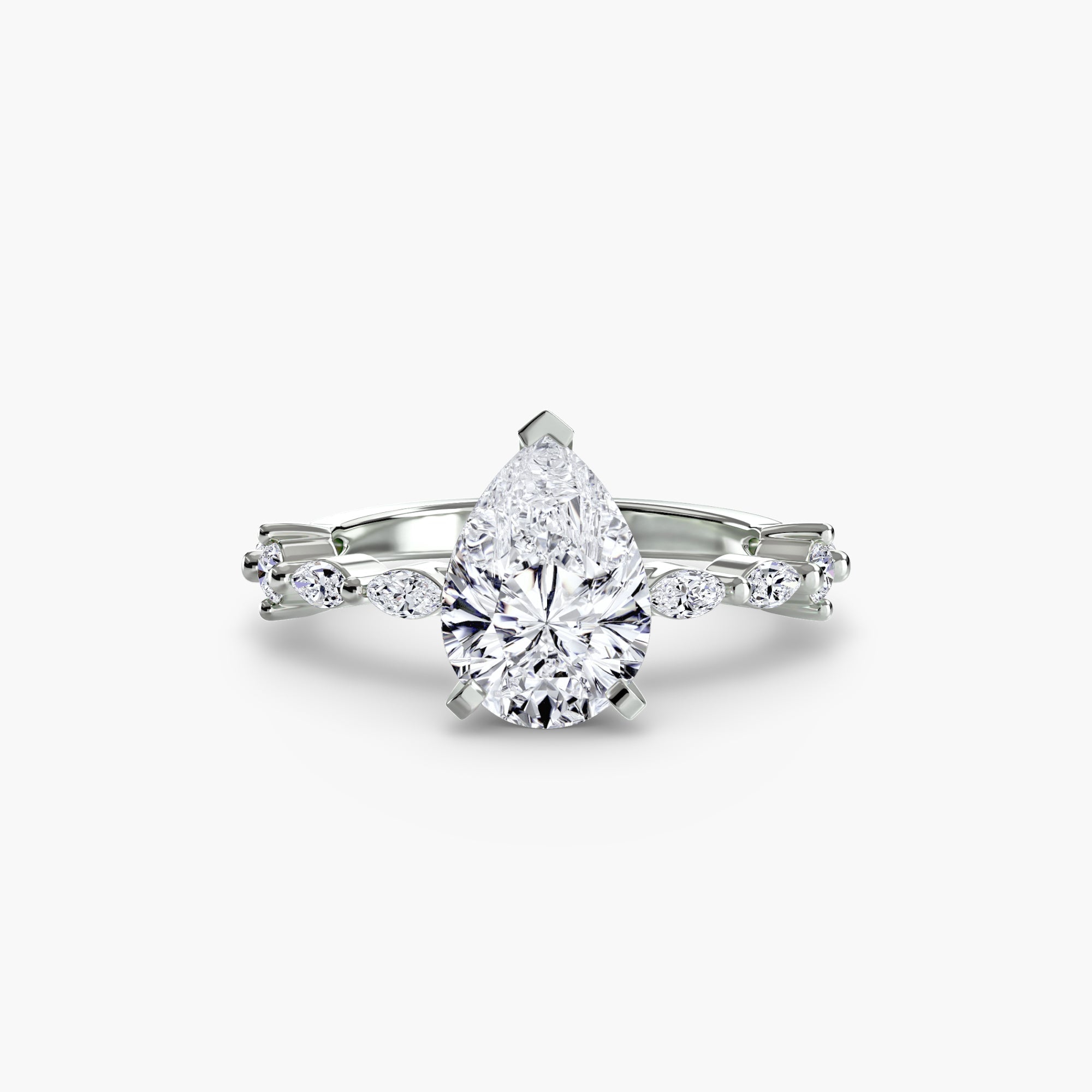 Solitaire with Eternity Pavé - Prestige Stones