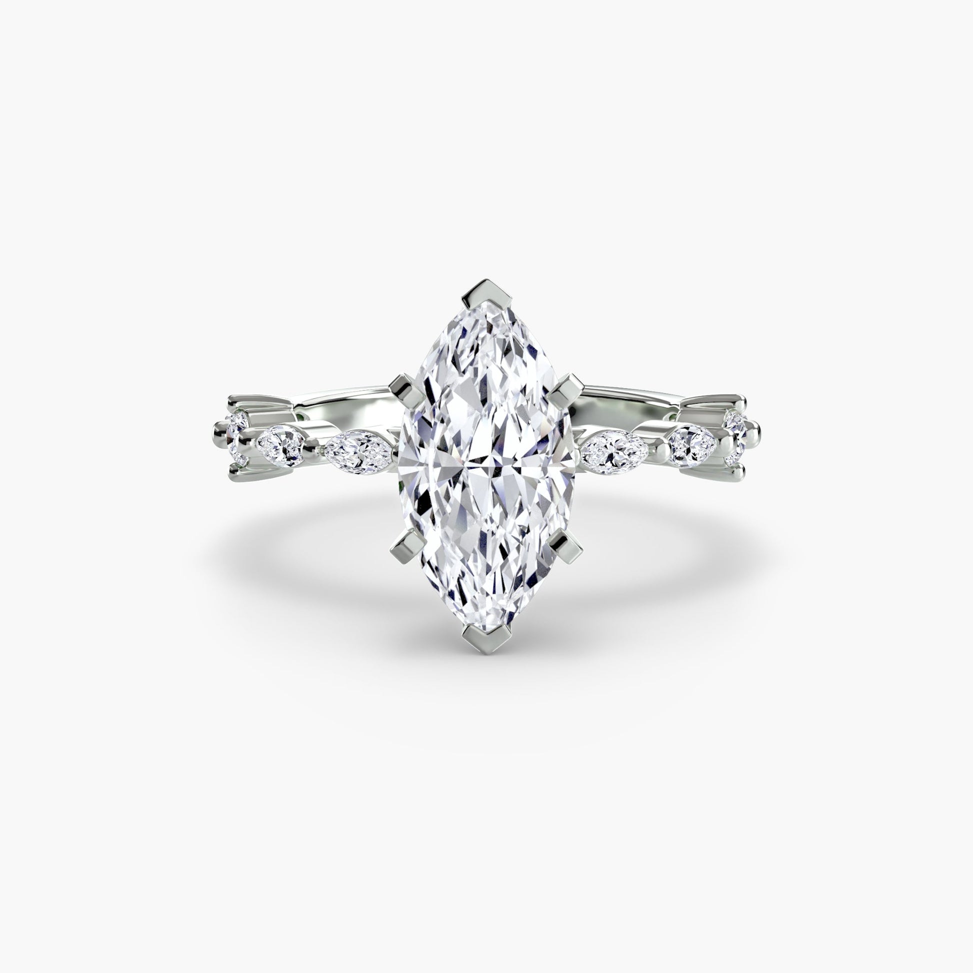 Solitaire with Eternity Pavé - Prestige Stones
