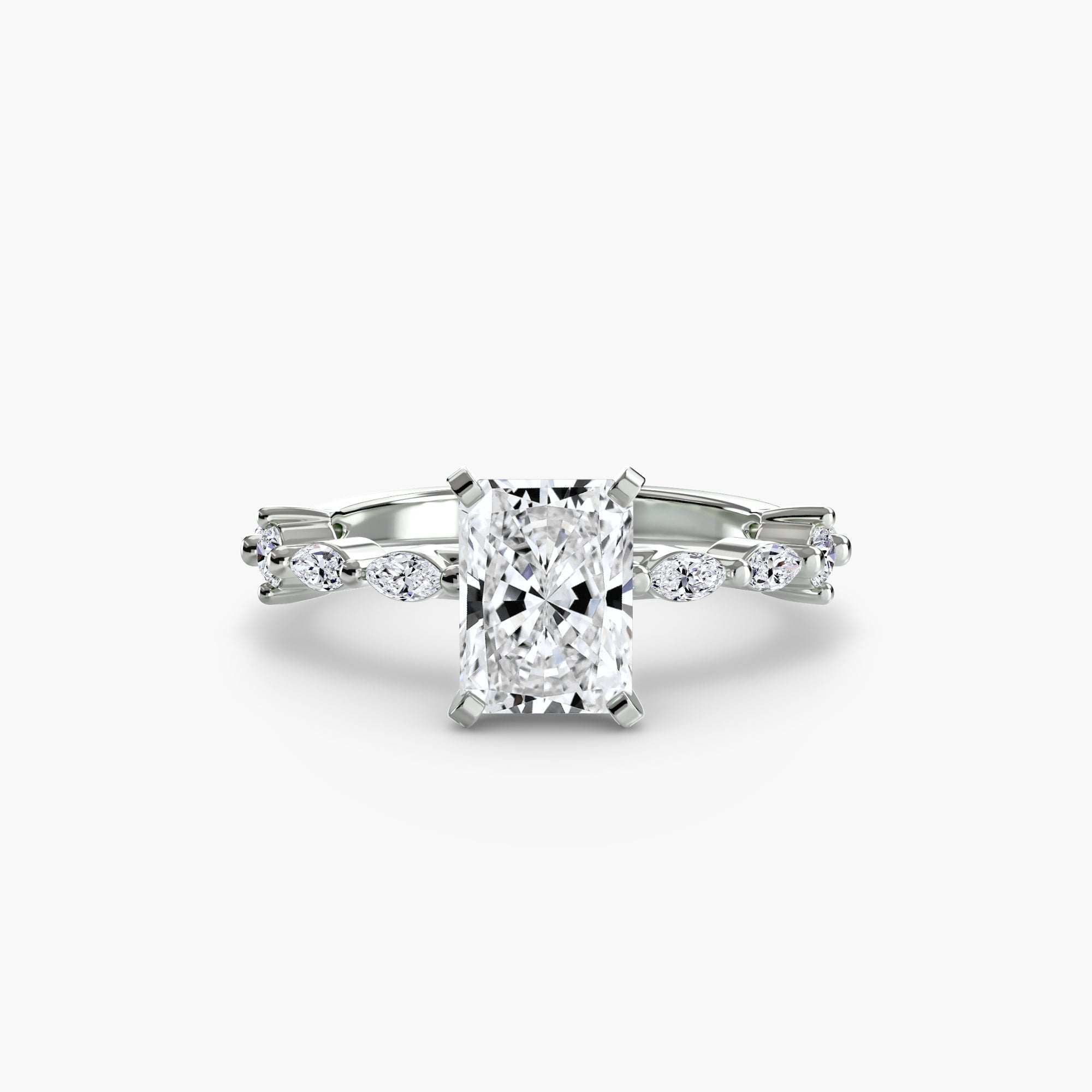 Solitaire with Eternity Pavé - Prestige Stones