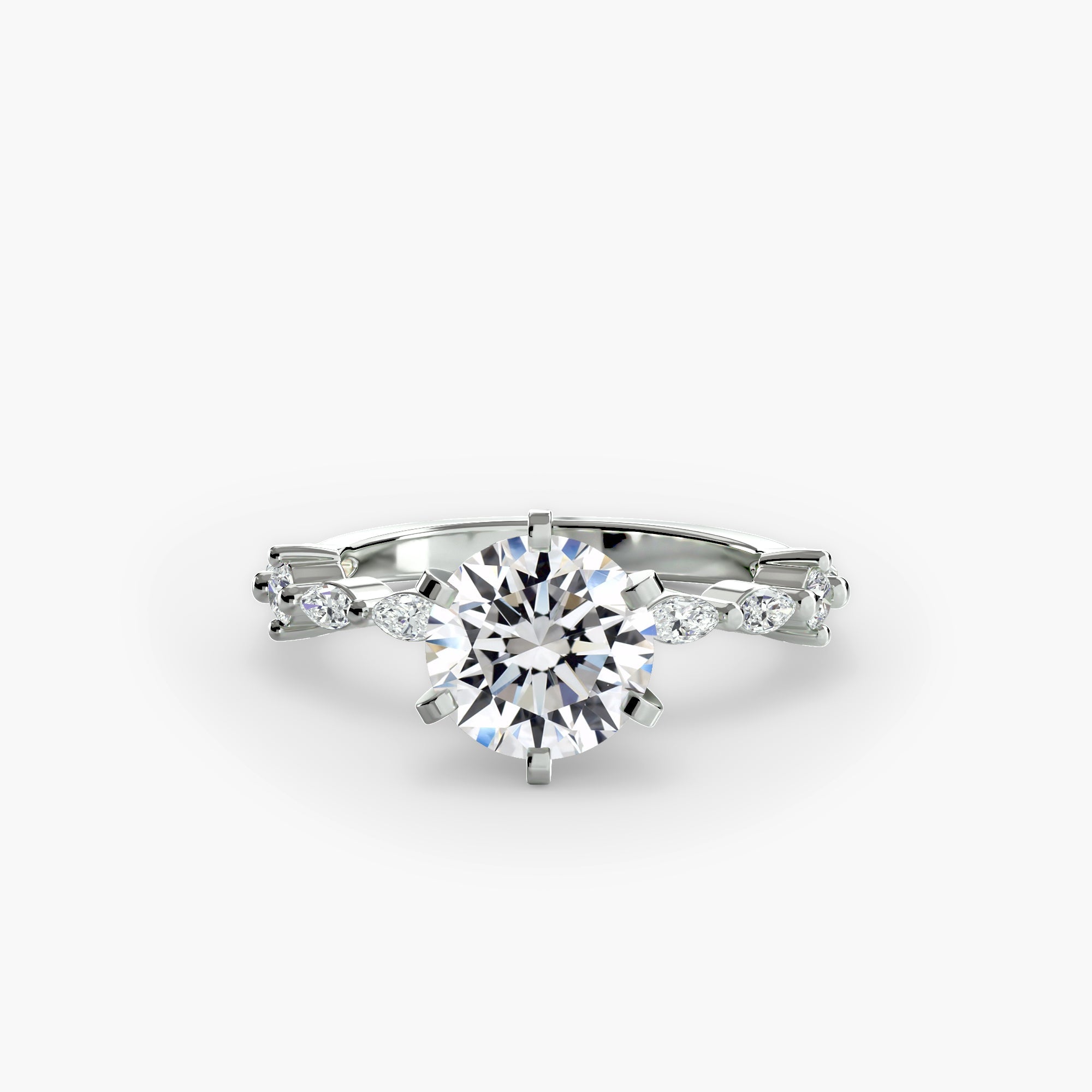 Solitaire with Eternity Pavé - Prestige Stones