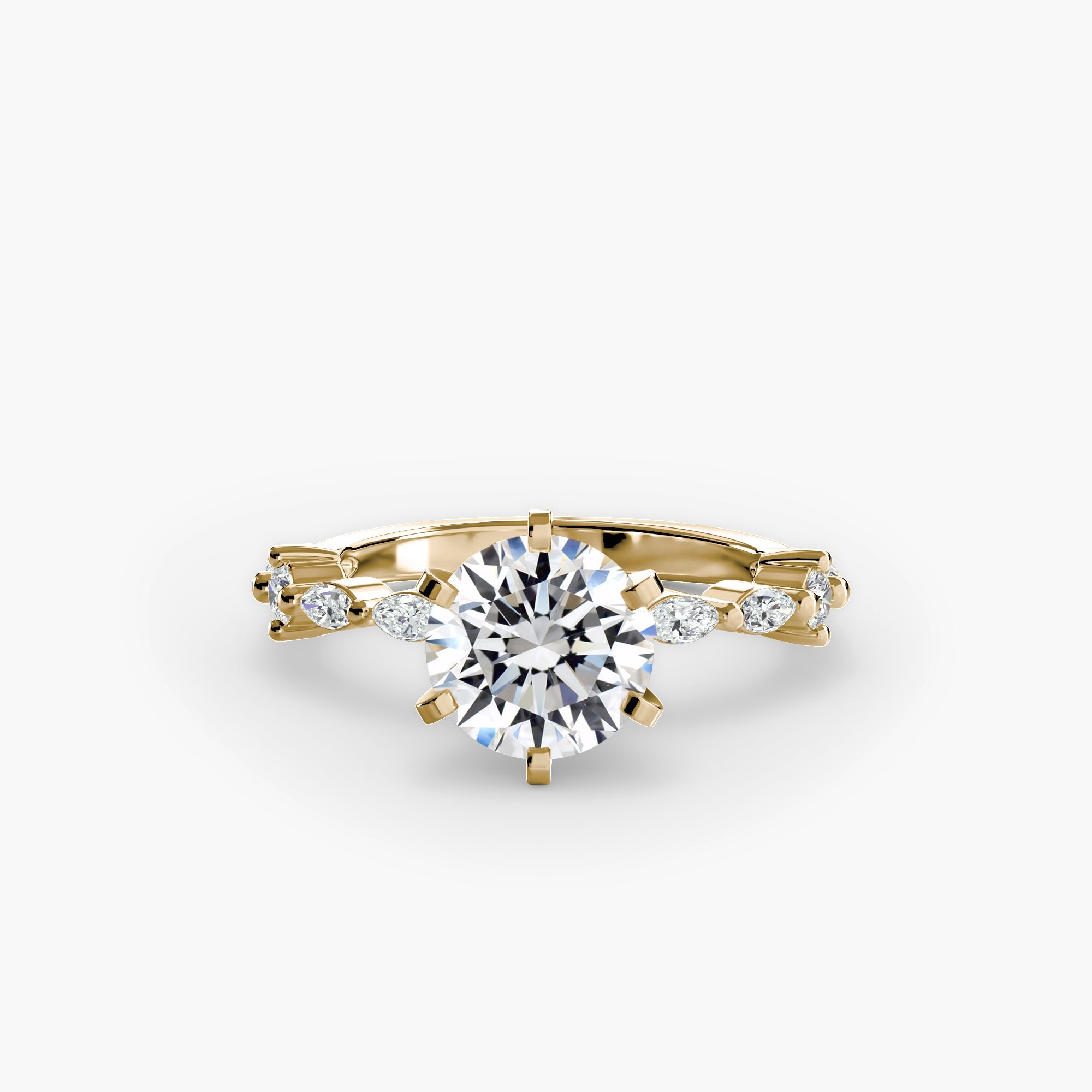 Solitaire with Eternity Pavé - Prestige Stones