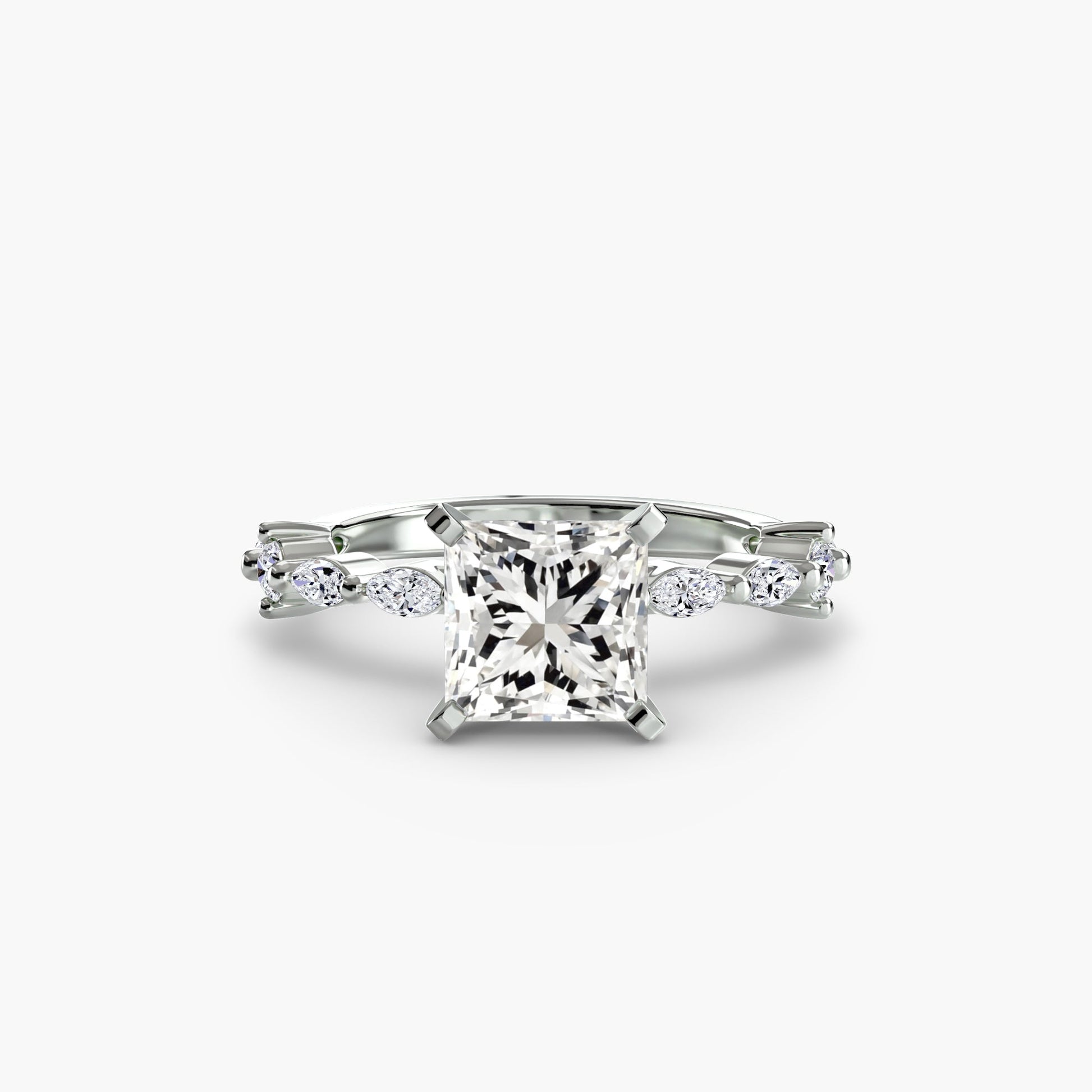 Solitaire with Eternity Pavé - Prestige Stones