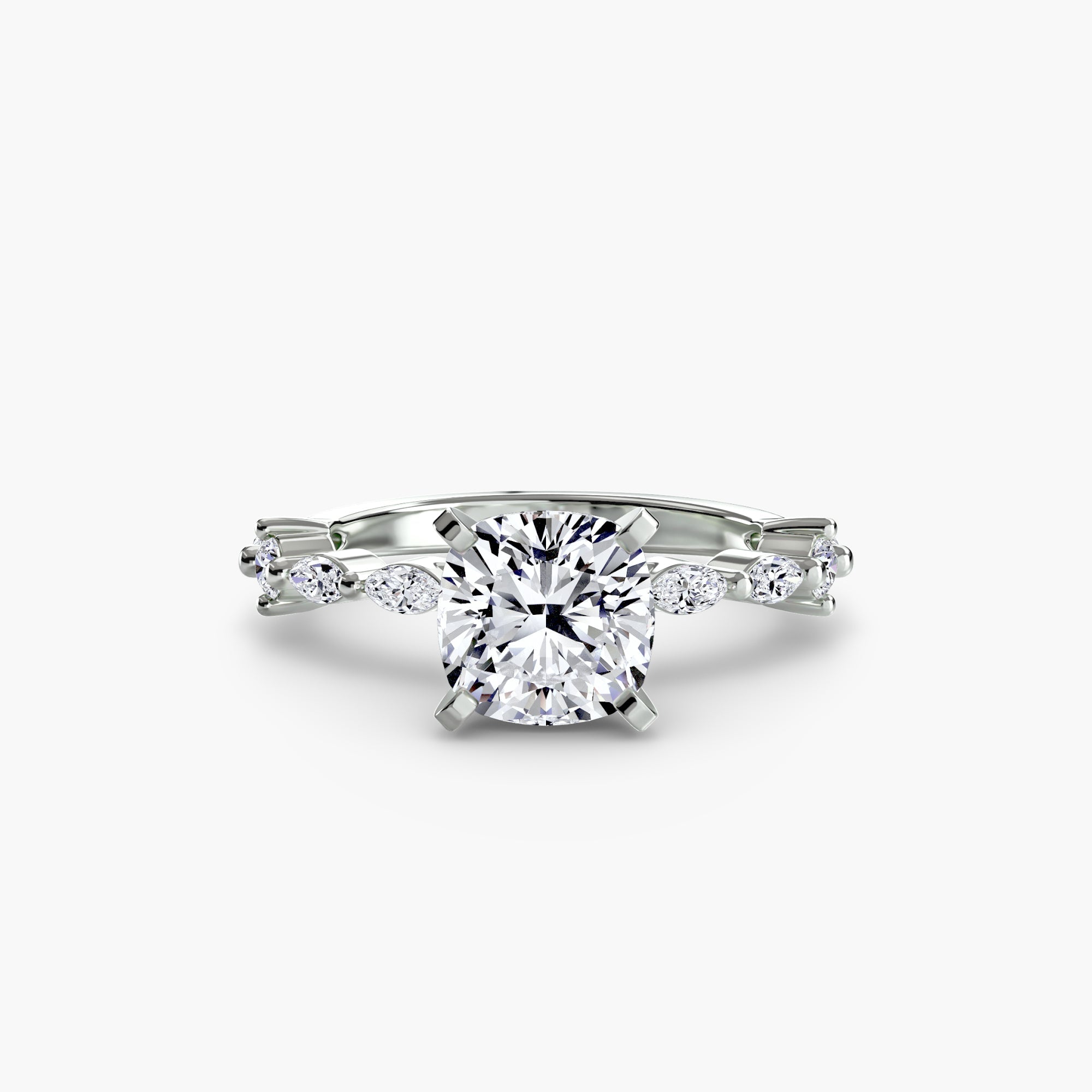 Solitaire with Eternity Pavé - Prestige Stones