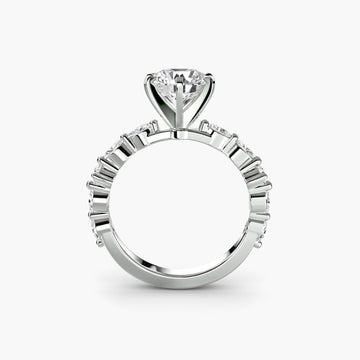Solitaire with Eternity Pavé - Prestige Stones