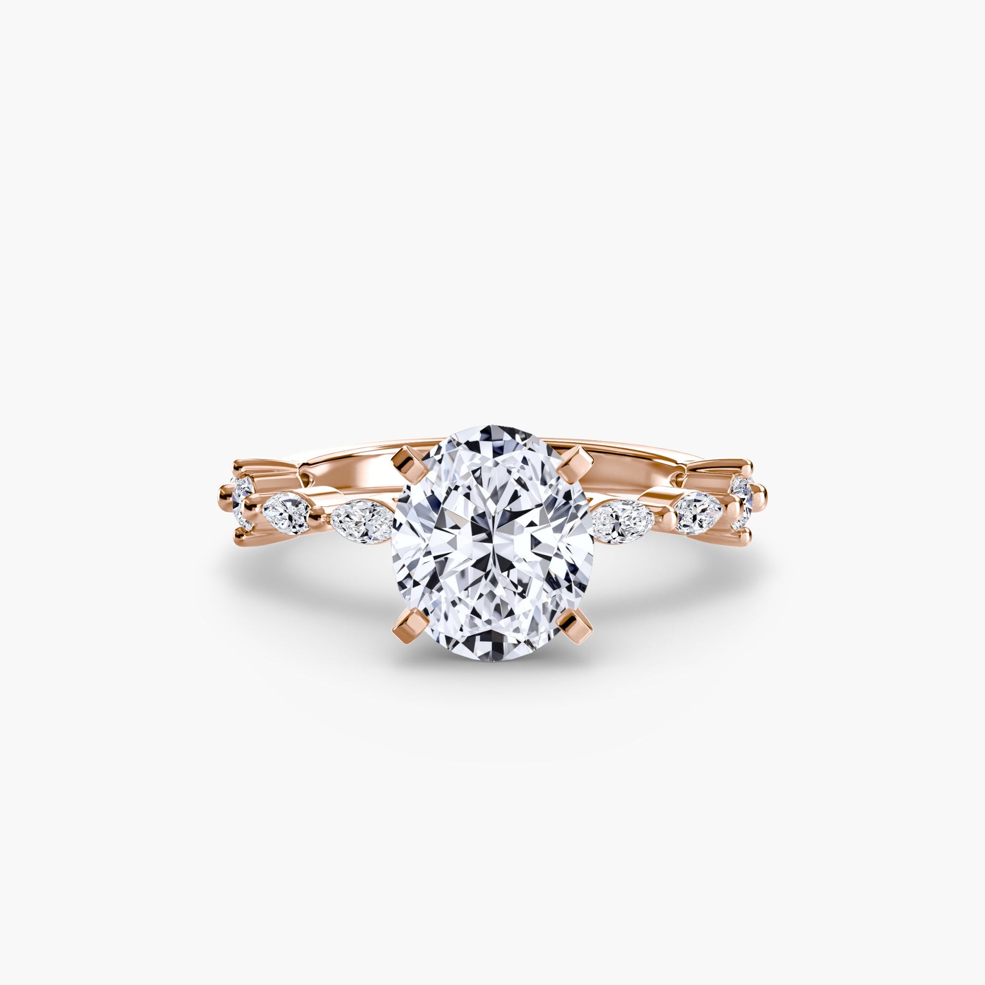 Solitaire with Eternity Pavé - Prestige Stones