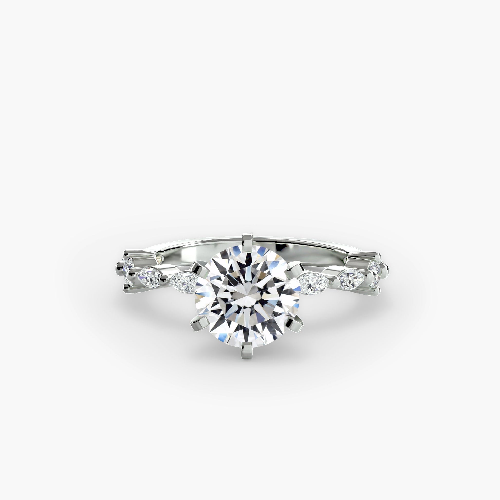 Solitaire with Eternity Pavé - Prestige Stones