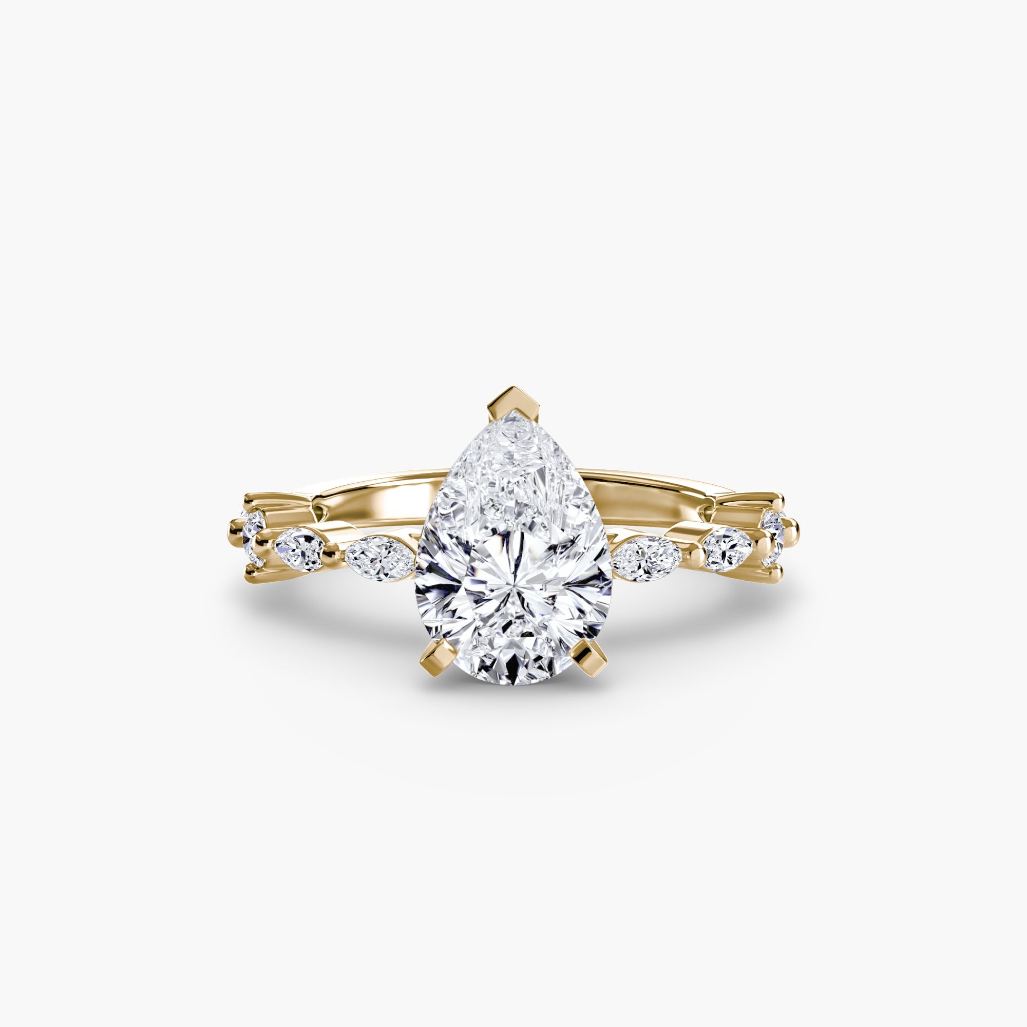 Solitaire with Eternity Pavé - Prestige Stones