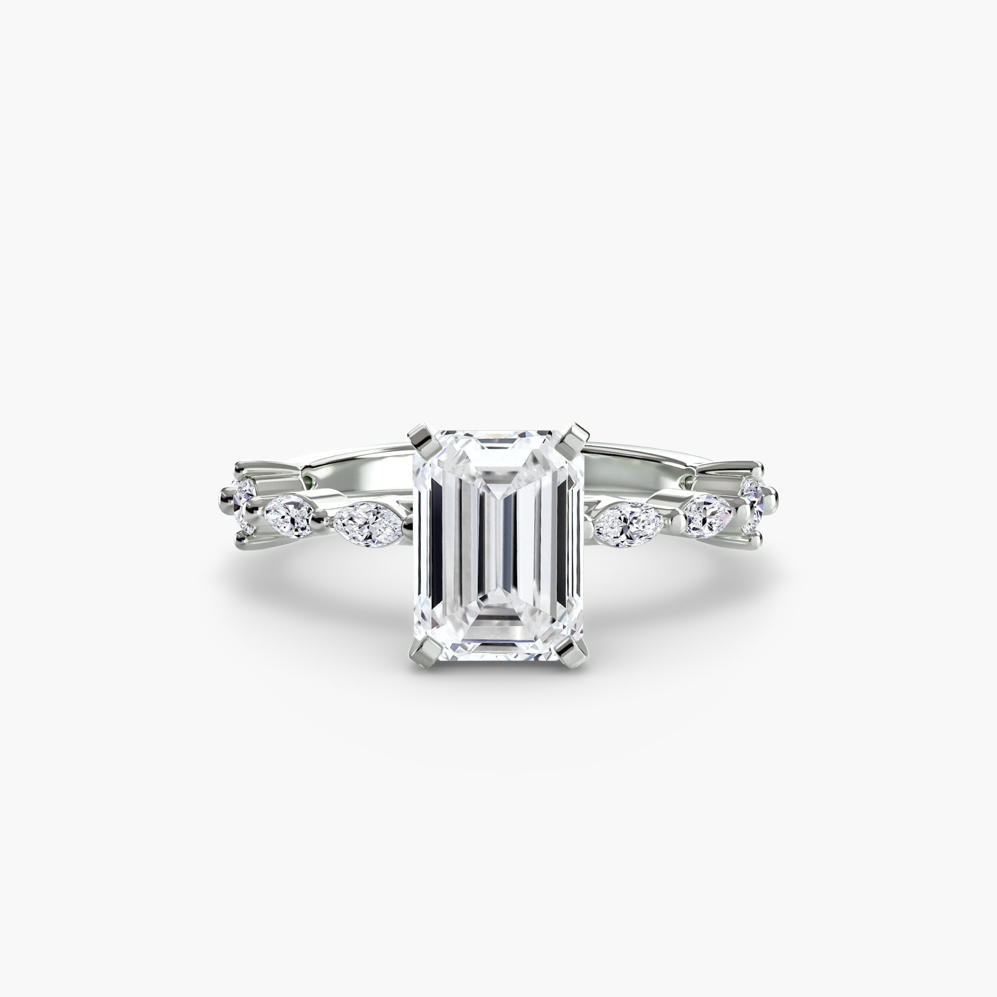 Solitaire with Eternity Pavé - Prestige Stones
