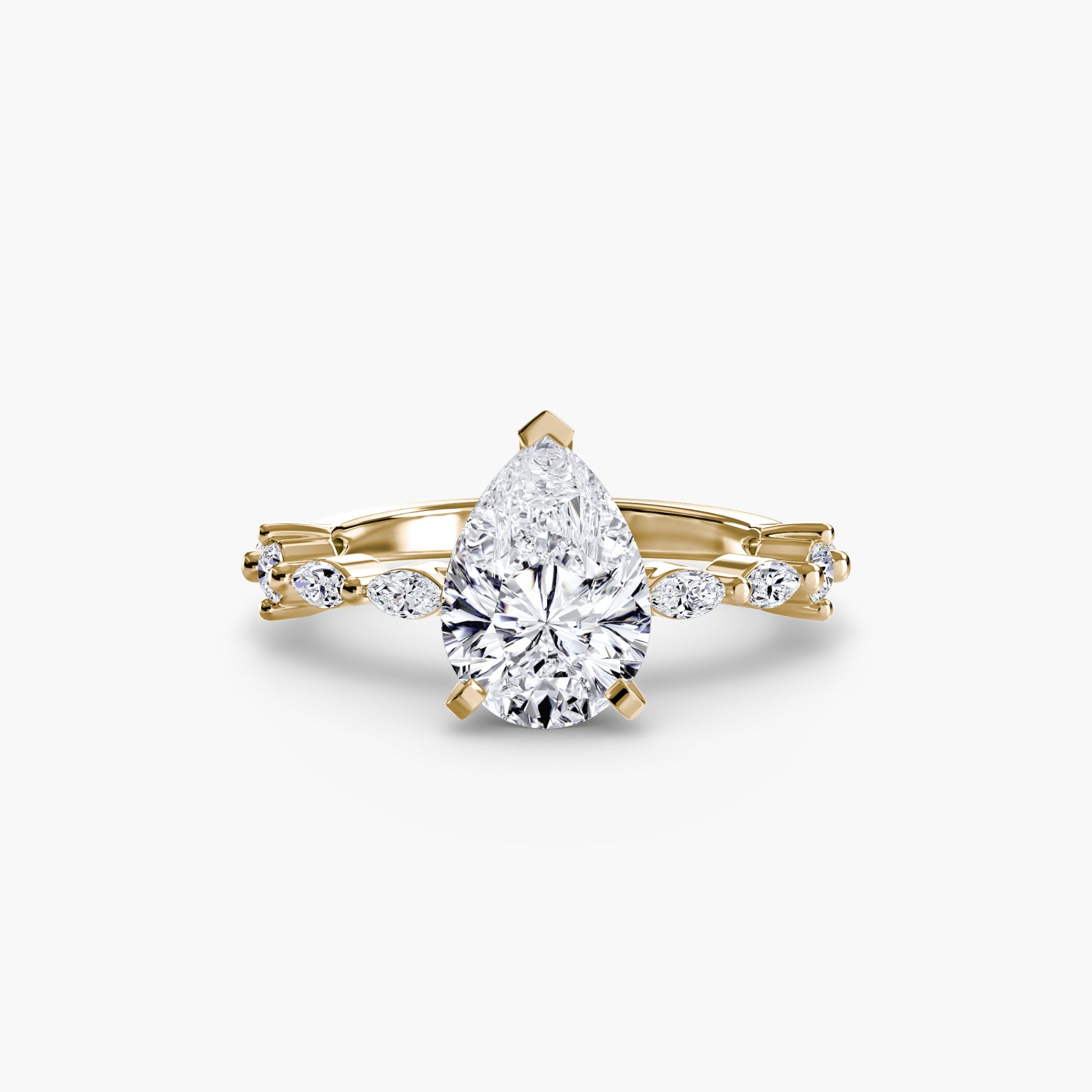 Solitaire with Eternity Pavé - Prestige Stones
