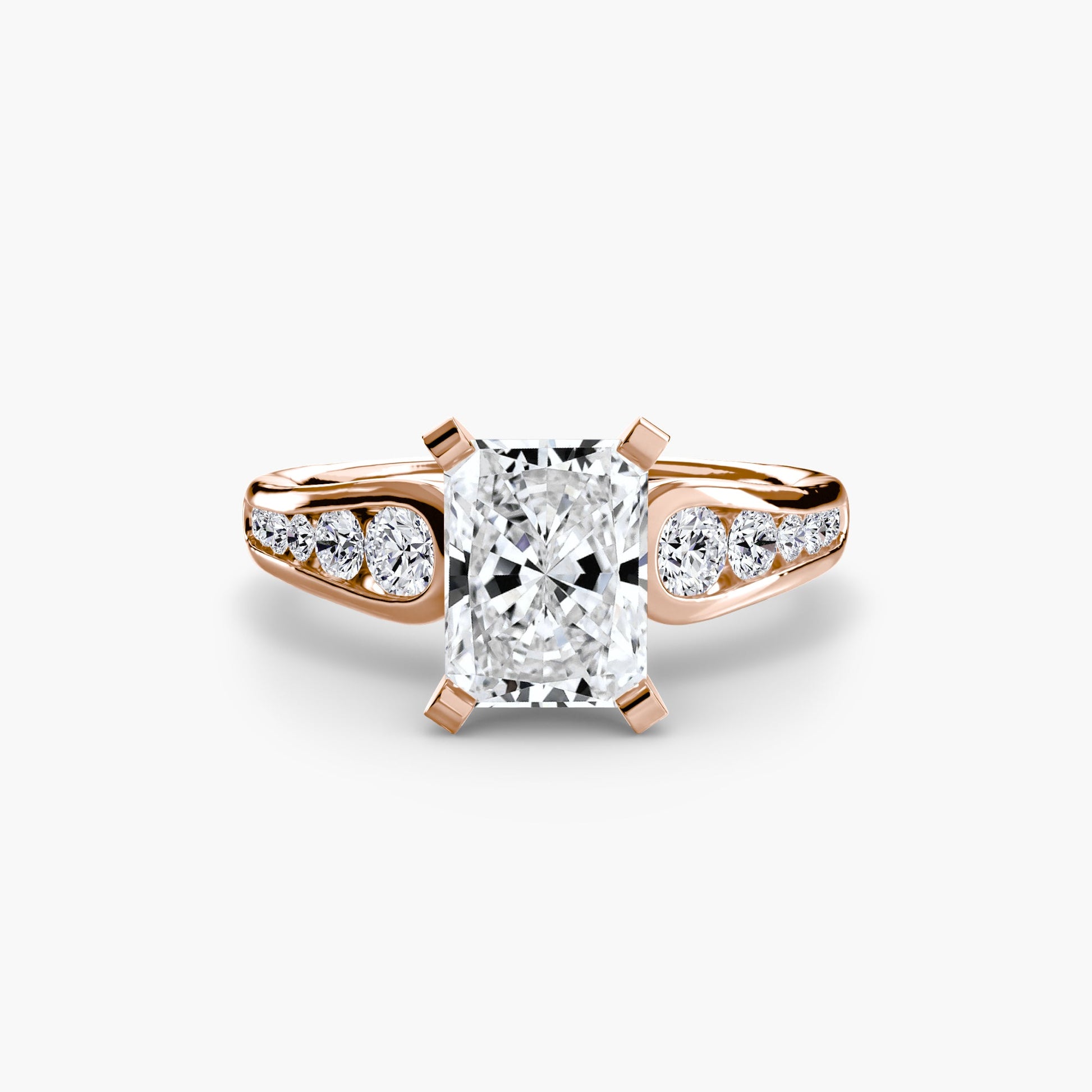 Solitaire with Pavé 2 - Prestige Stones