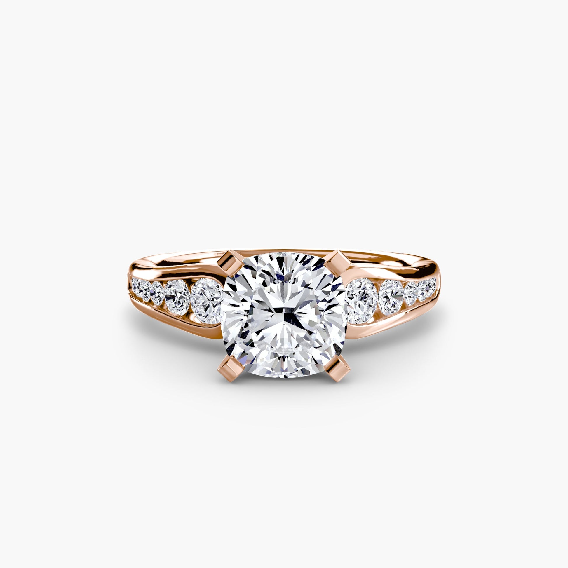 Solitaire with Pavé 2 - Prestige Stones