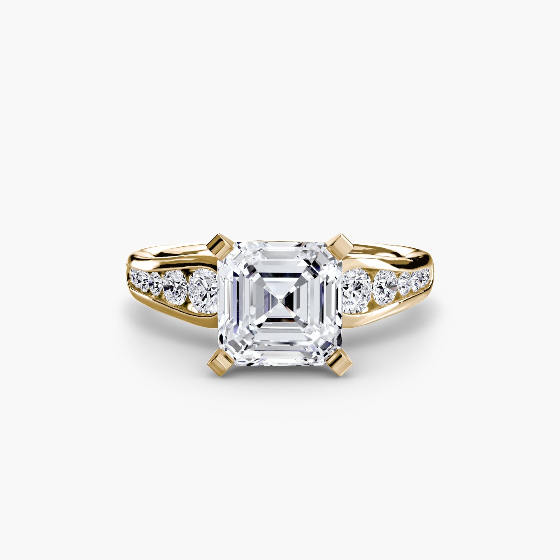 Solitaire with Pavé 2 - Prestige Stones